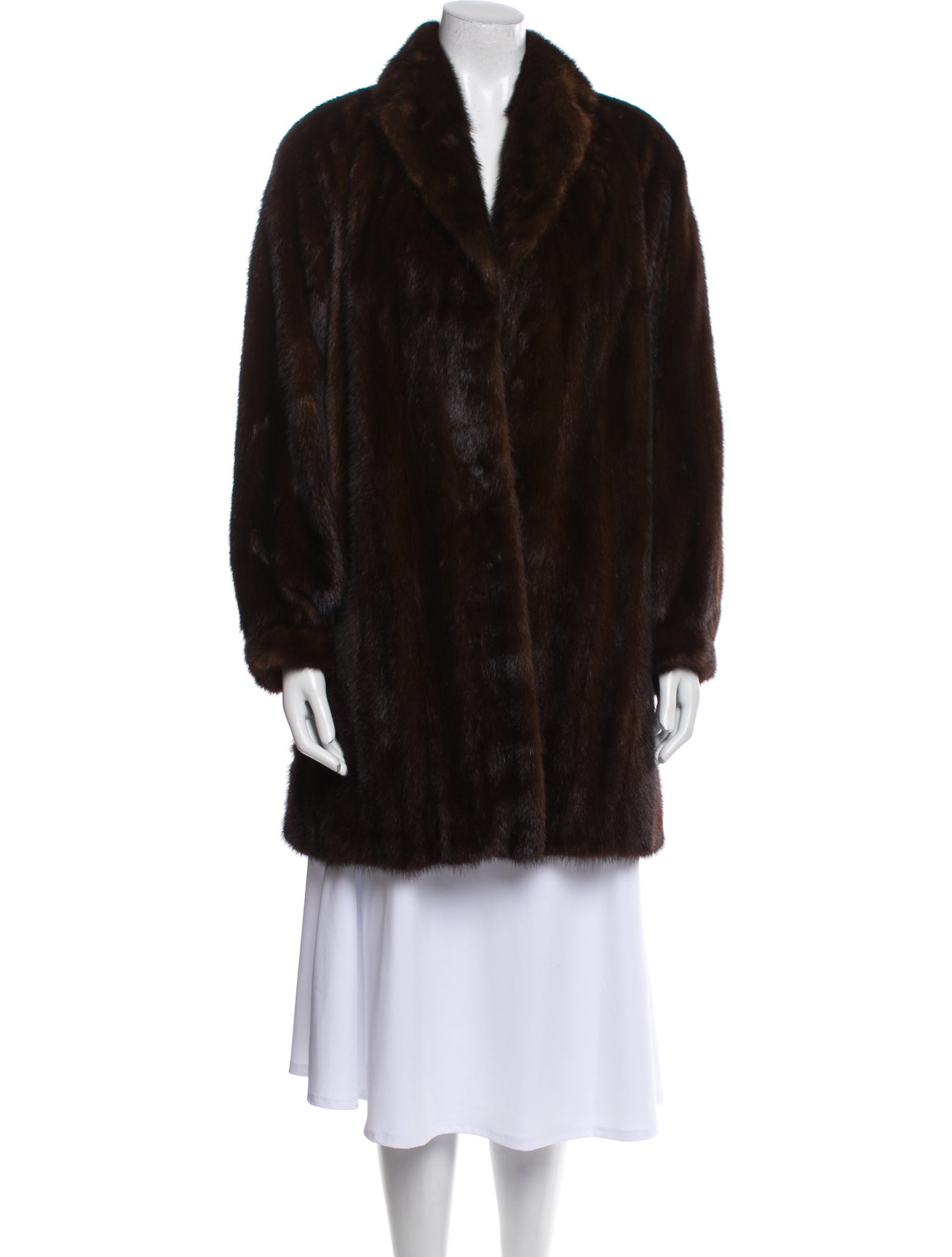 Fur Mink Fur Coat