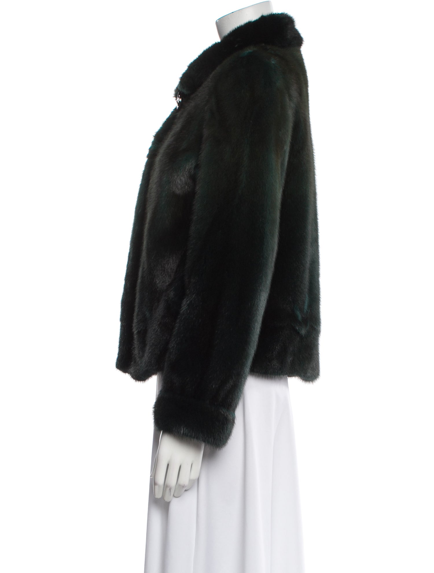 Fur Leather Faux Fur Jacket