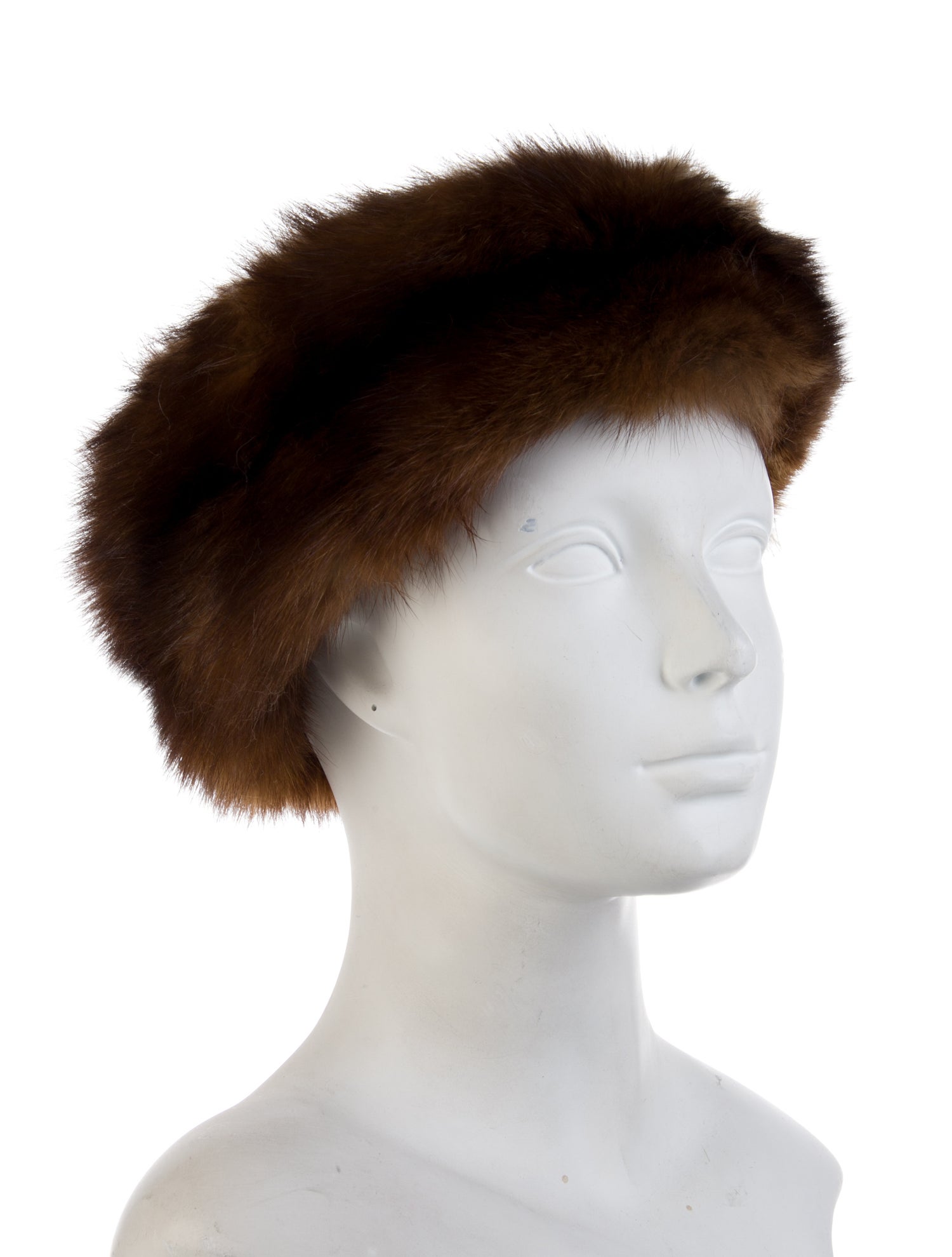 Fur Sable Trim Hat