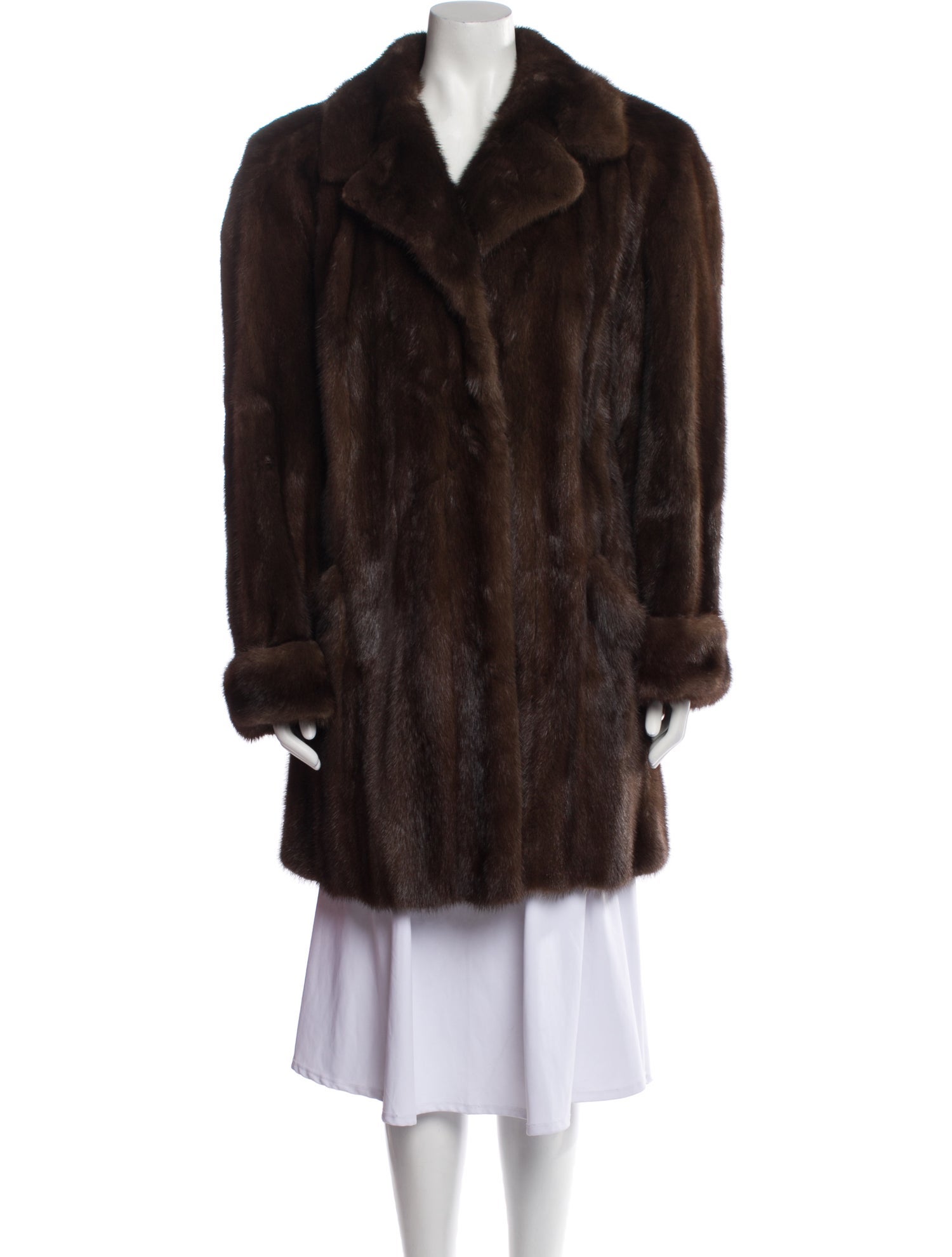 Fur Mink Fur Coat