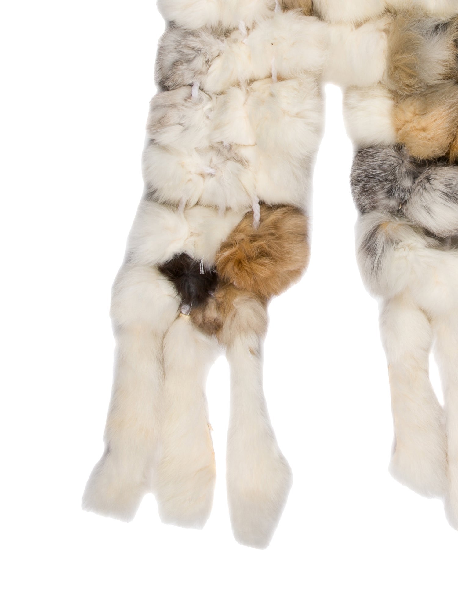 Fur Animal Print Scarf