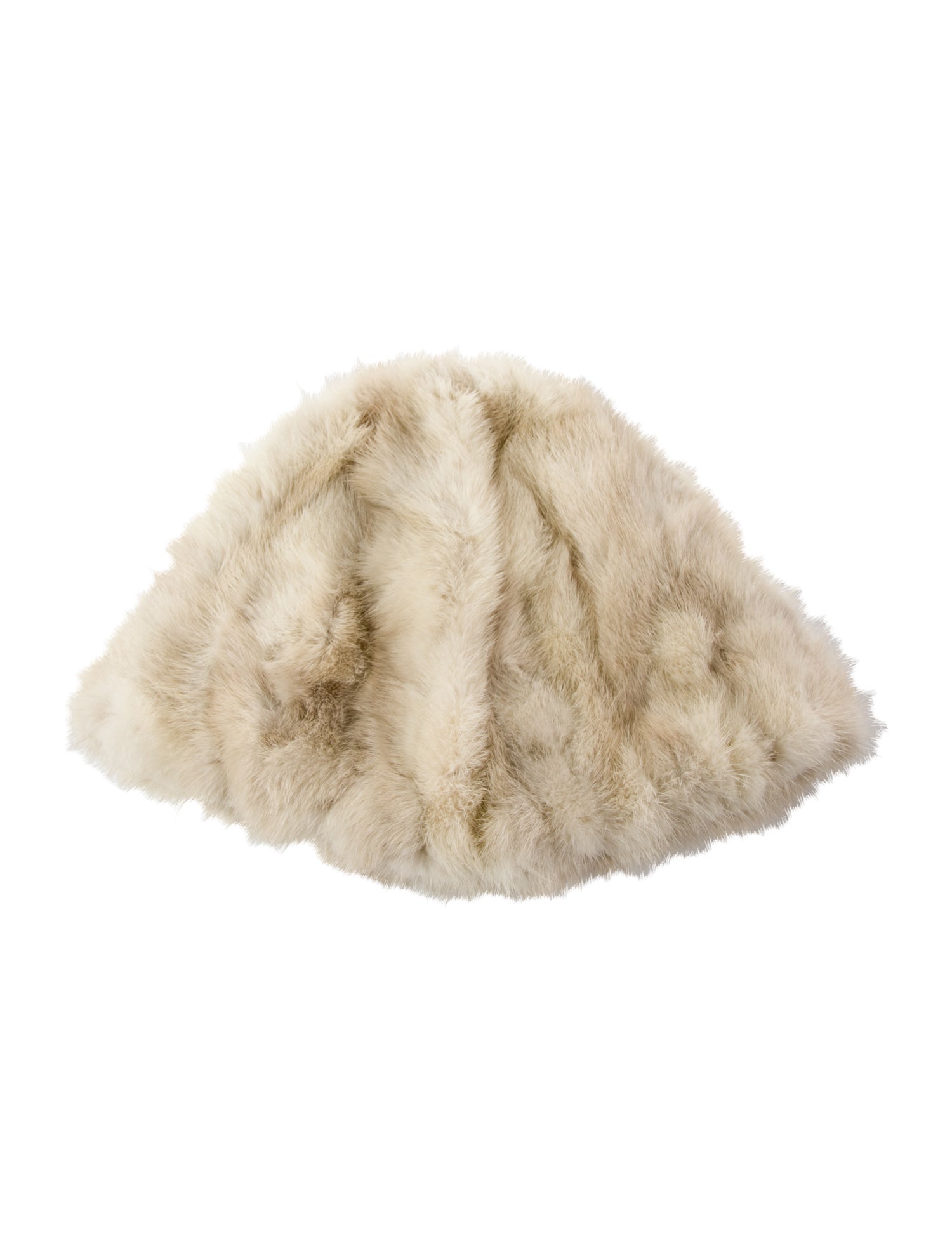 Fur Solid Bucket Hat