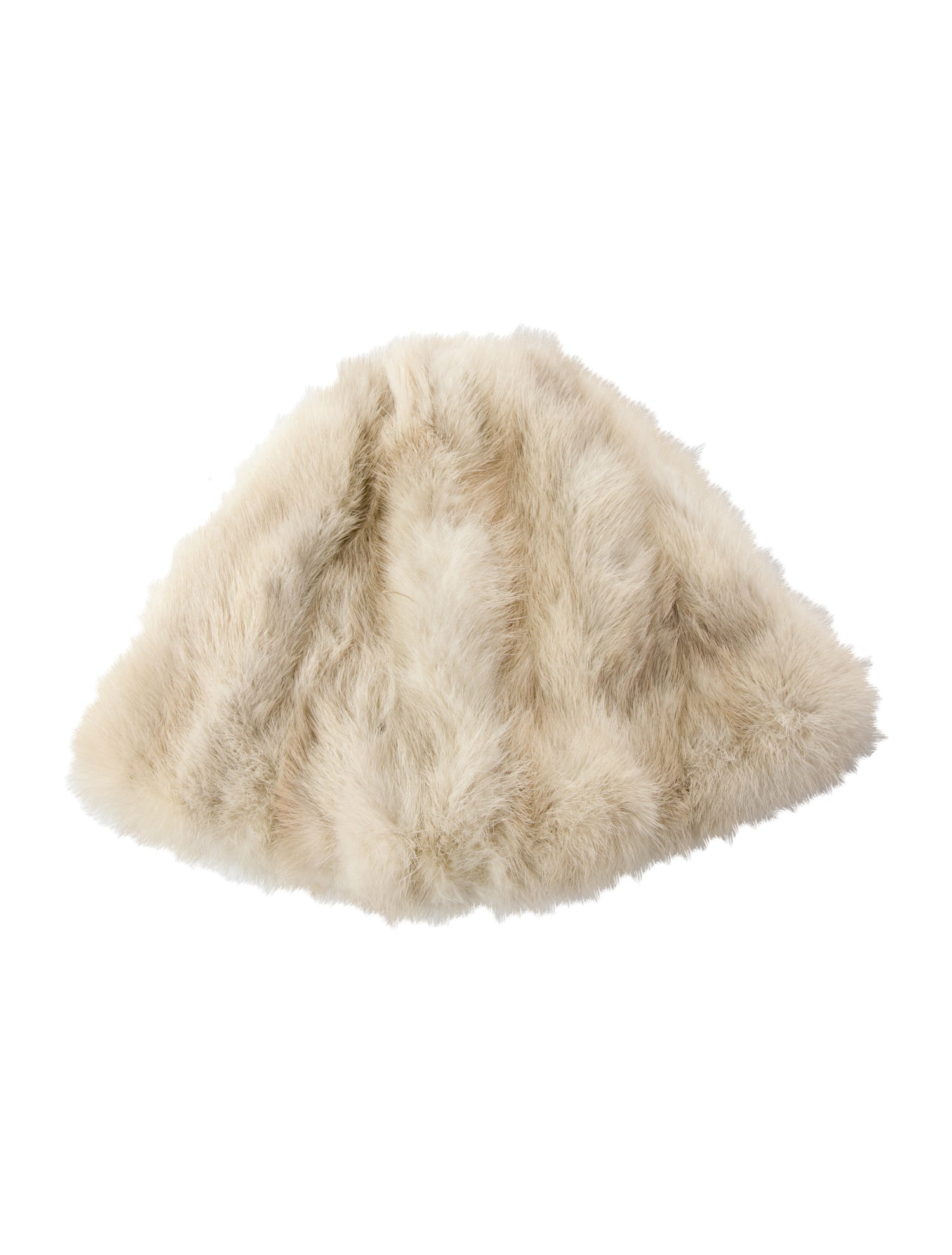 Fur Solid Bucket Hat