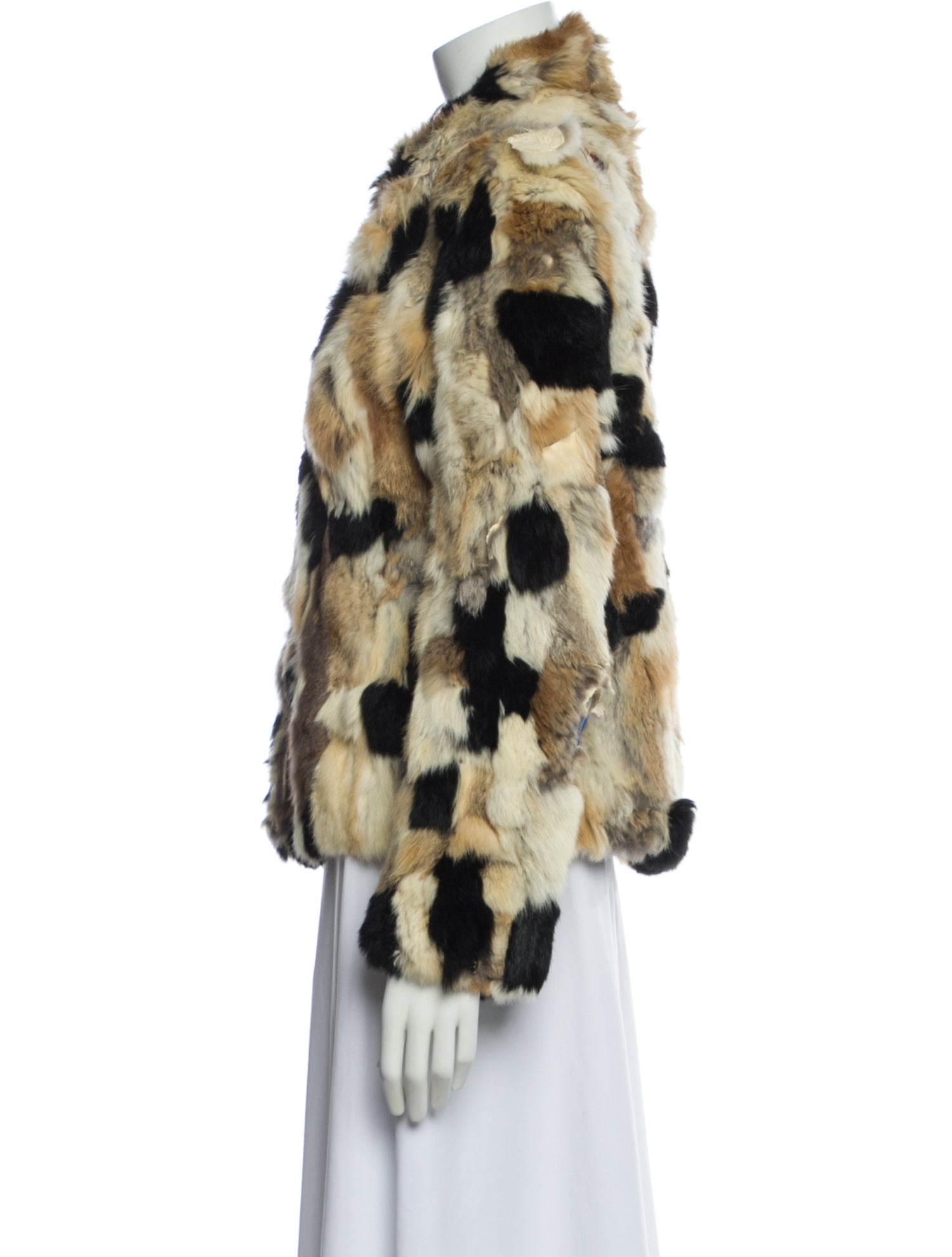 Fur rabbit Fur Faux Fur Jacket