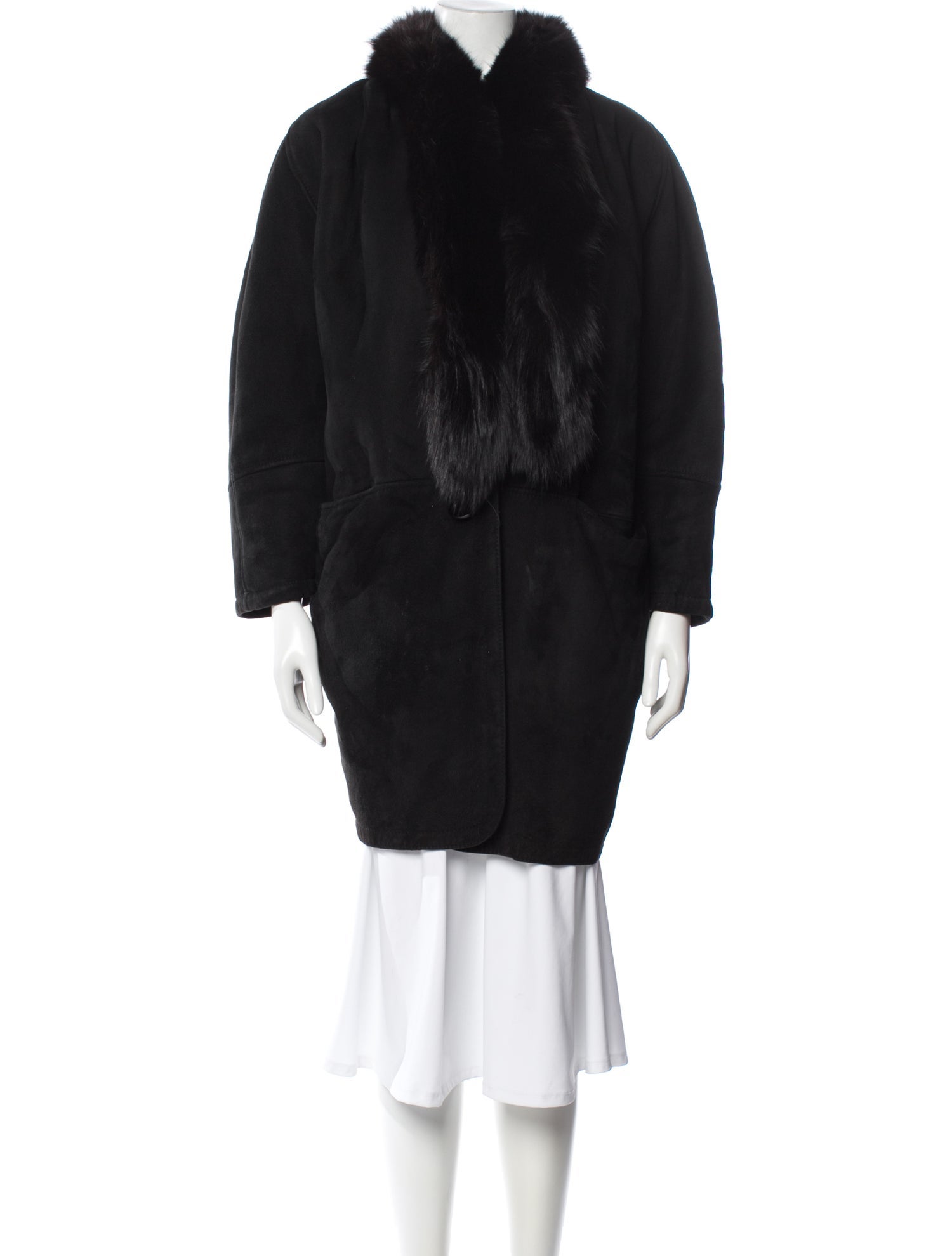 Fur Shearling Fur Coat