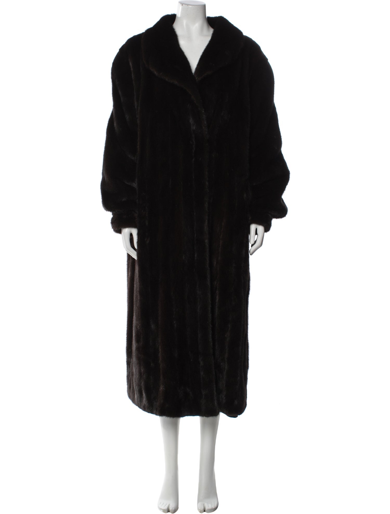 Fur Vintage Mink Faux Fur Coat