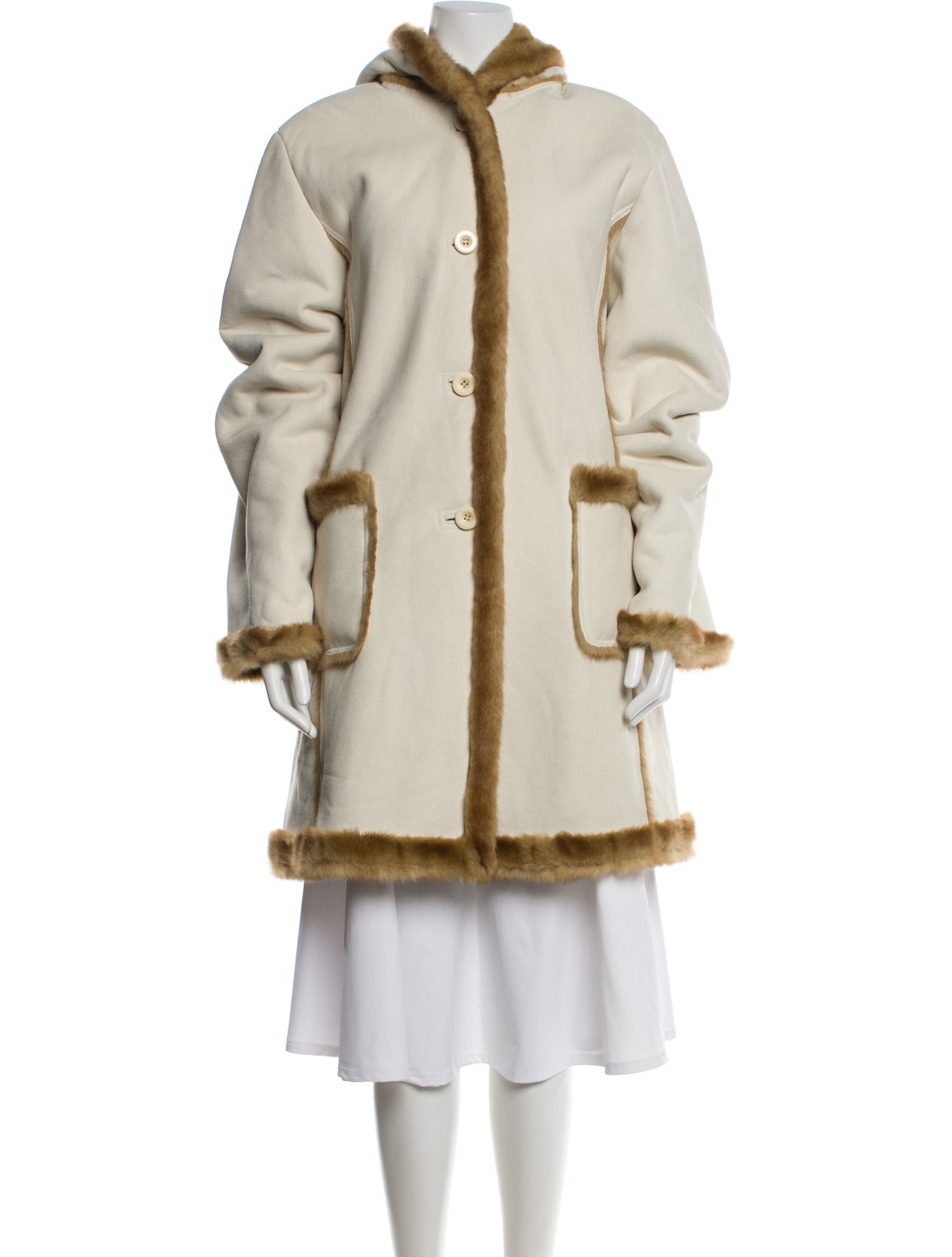 Donna Salyers Faux Fur Coat