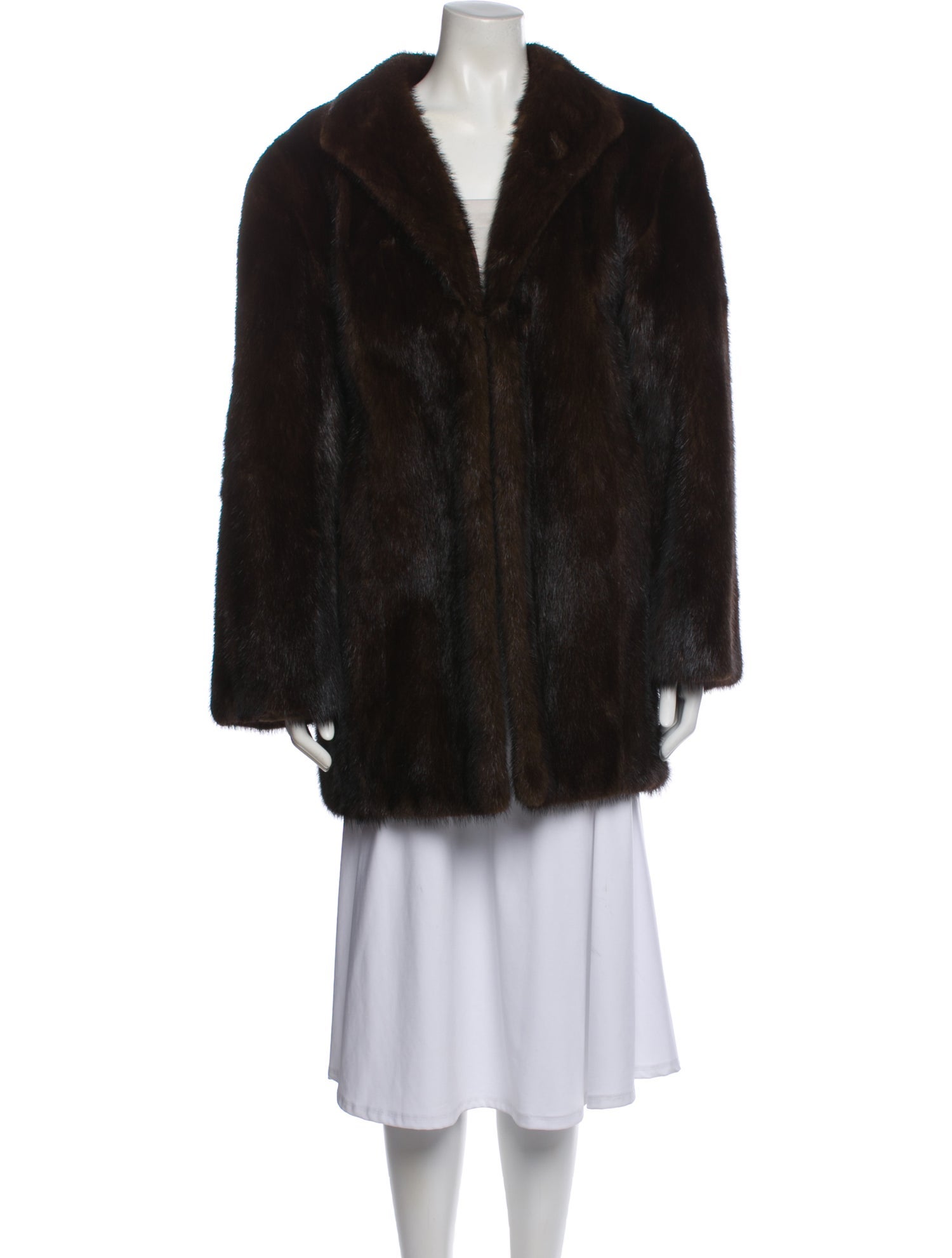 Fur Mink Fur Coat