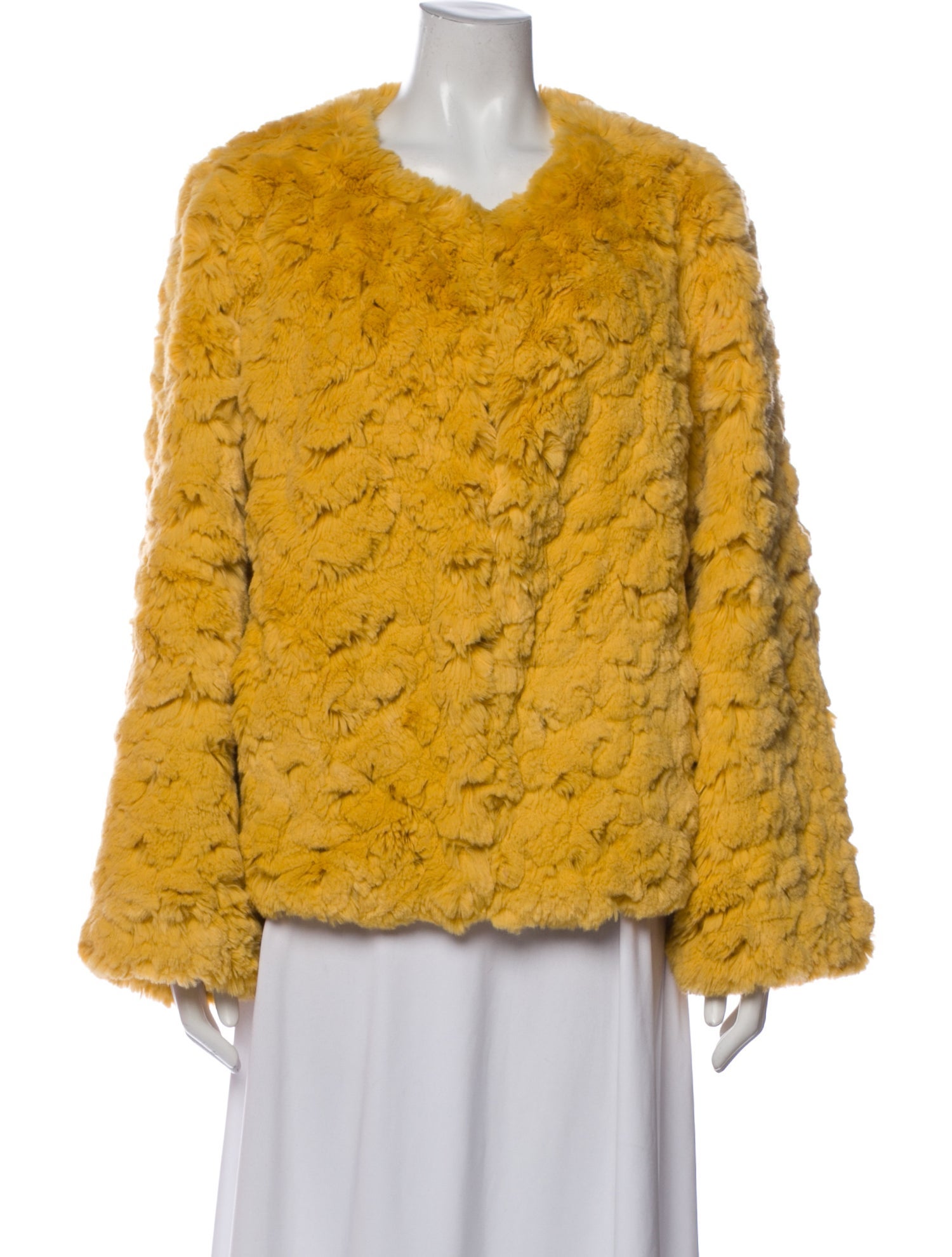 Donna Salyers Faux Fur Fur Jacket