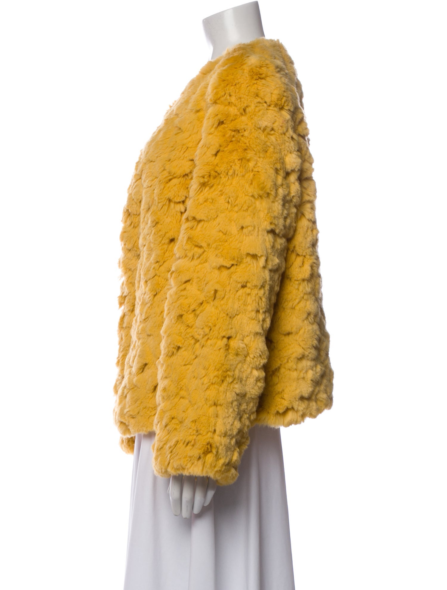 Donna Salyers Faux Fur Fur Jacket