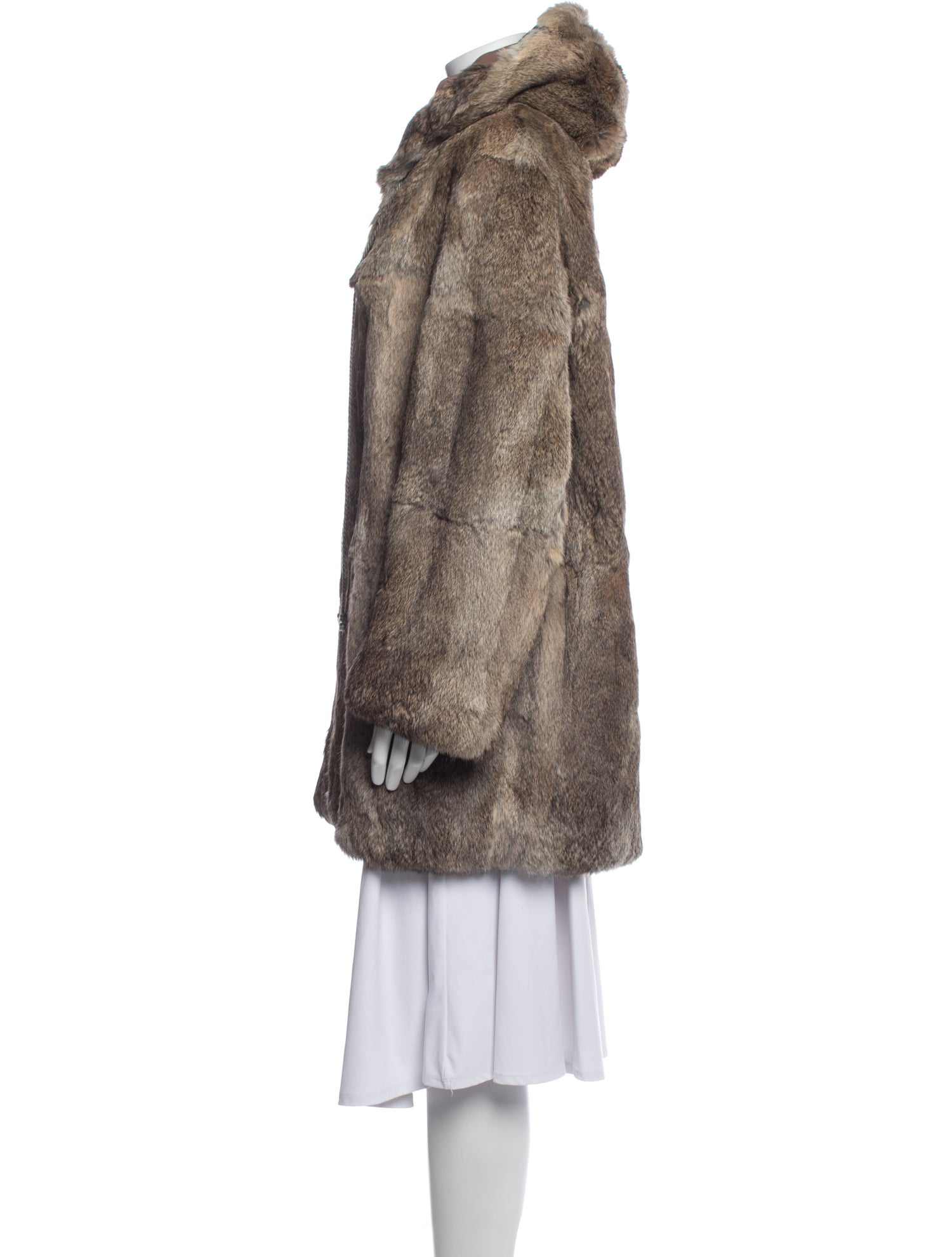 Fur Vintage Fur Fur Coat - Black Coats, Clothing - FUR64563 | The