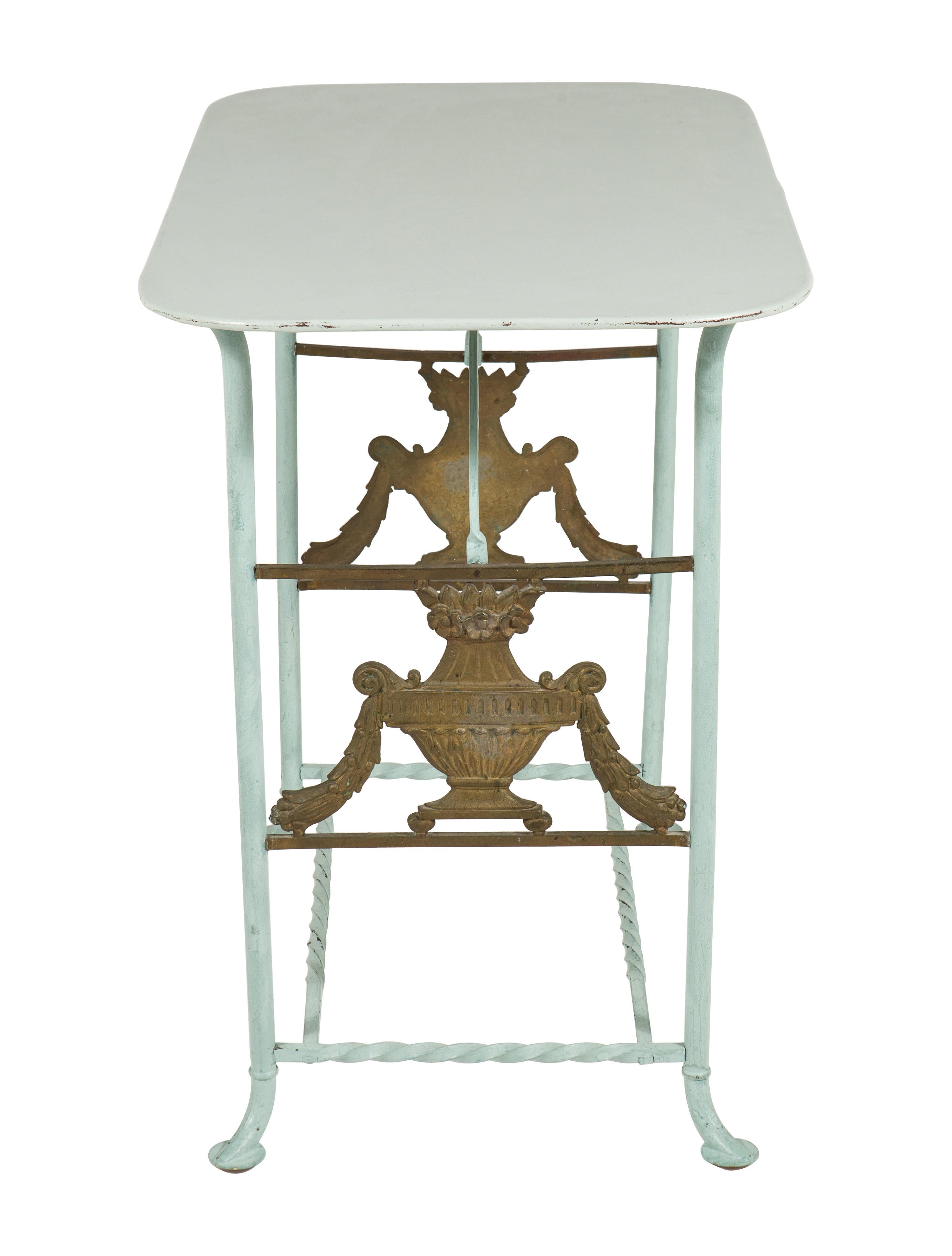 French Iron Side Table Furniture FURNI20347 The RealReal