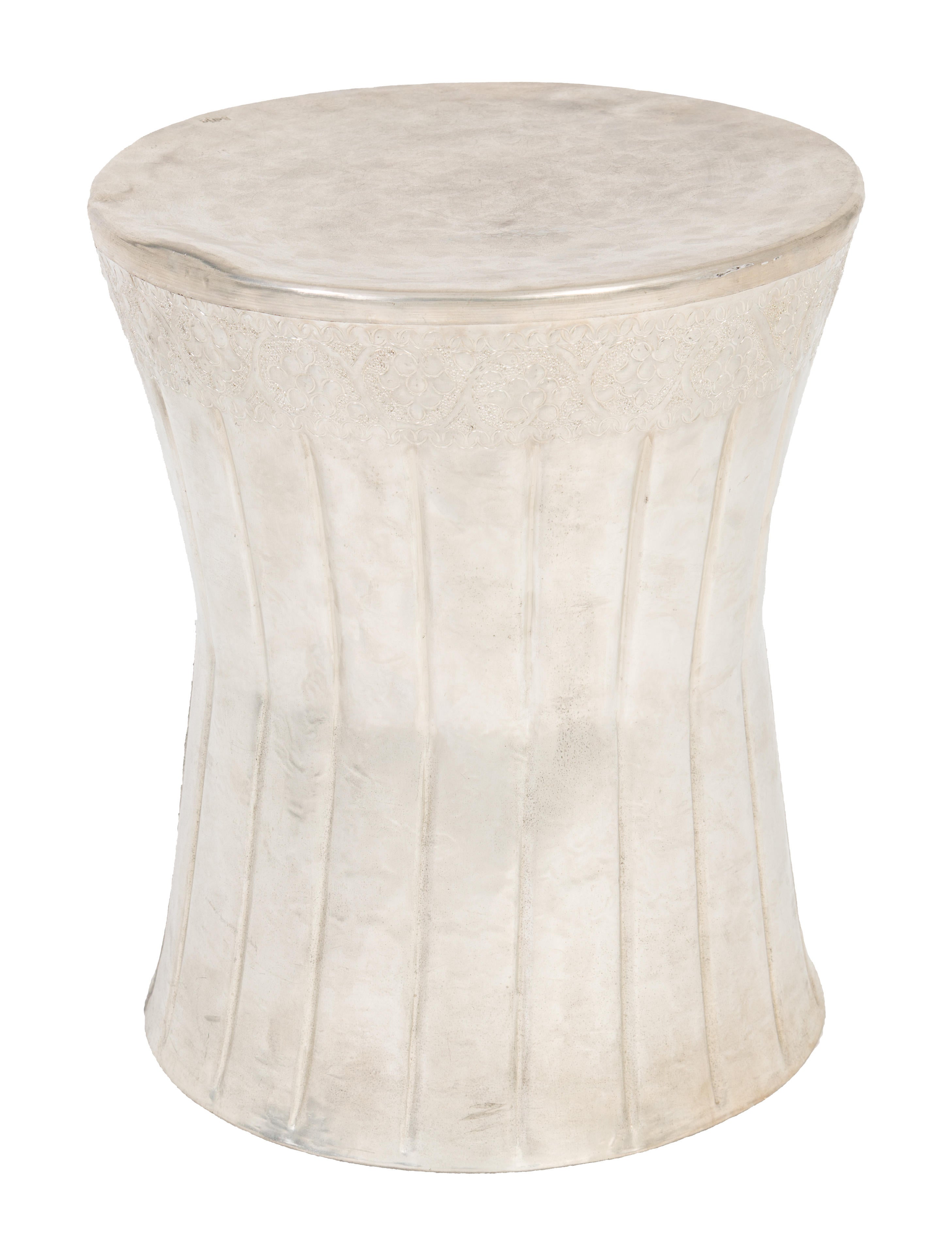 Furniture Pewter Stool