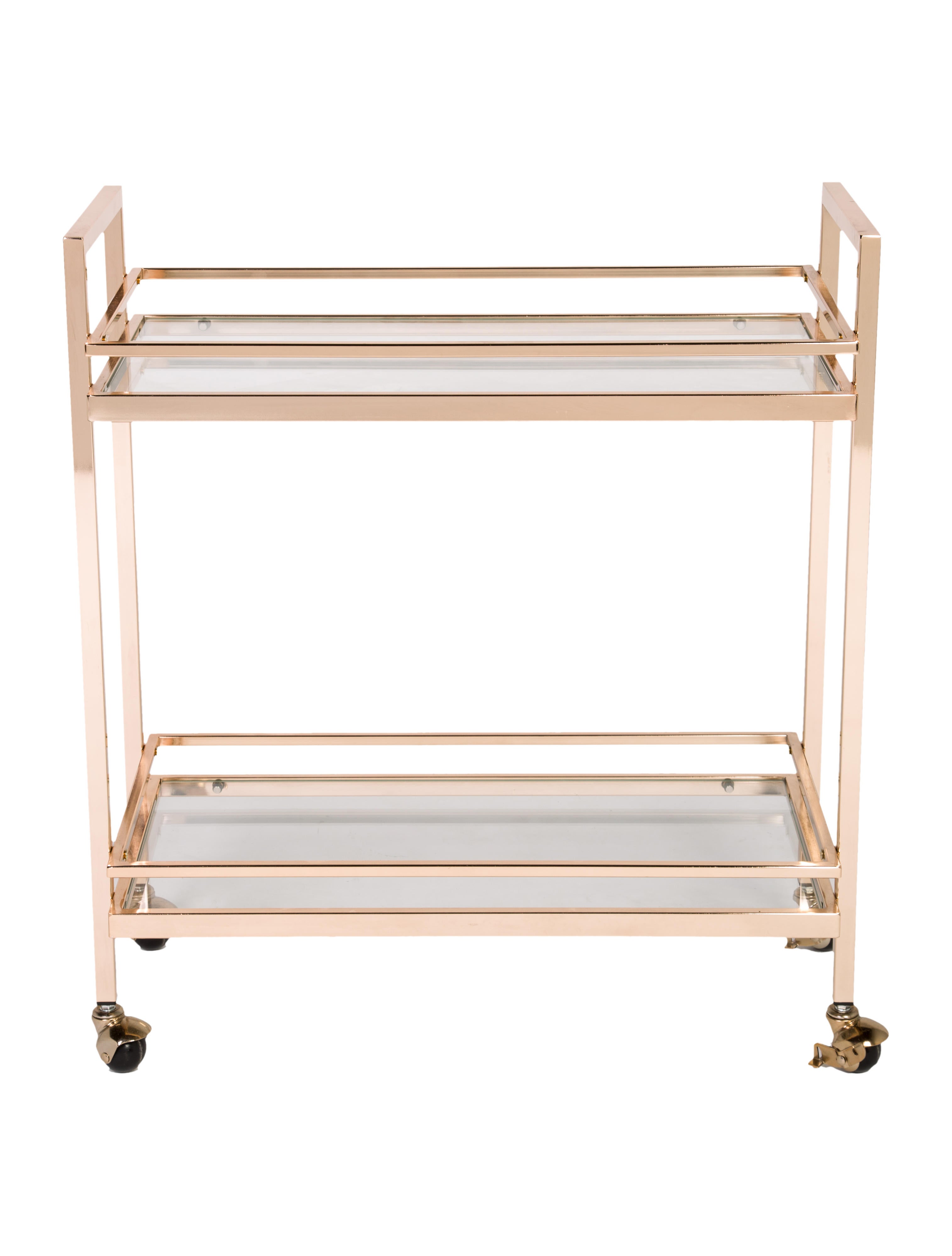 Furniture Brass Bar Cart Furniture FURNI20543 The RealReal