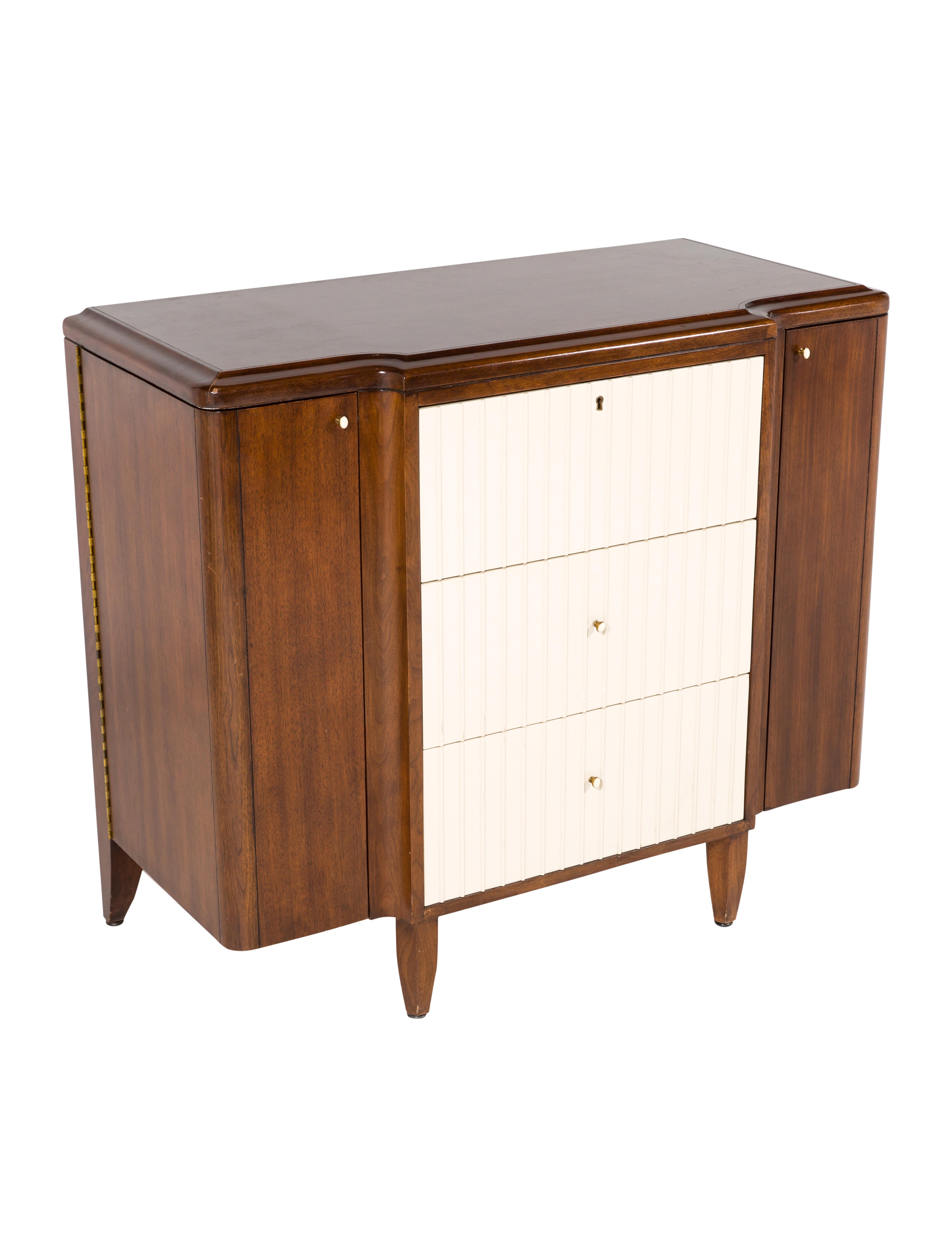 Henredon Barbara Barry Reeded Chest Furniture Furni20778 The Henredon Barbara Barry Reeded Chest