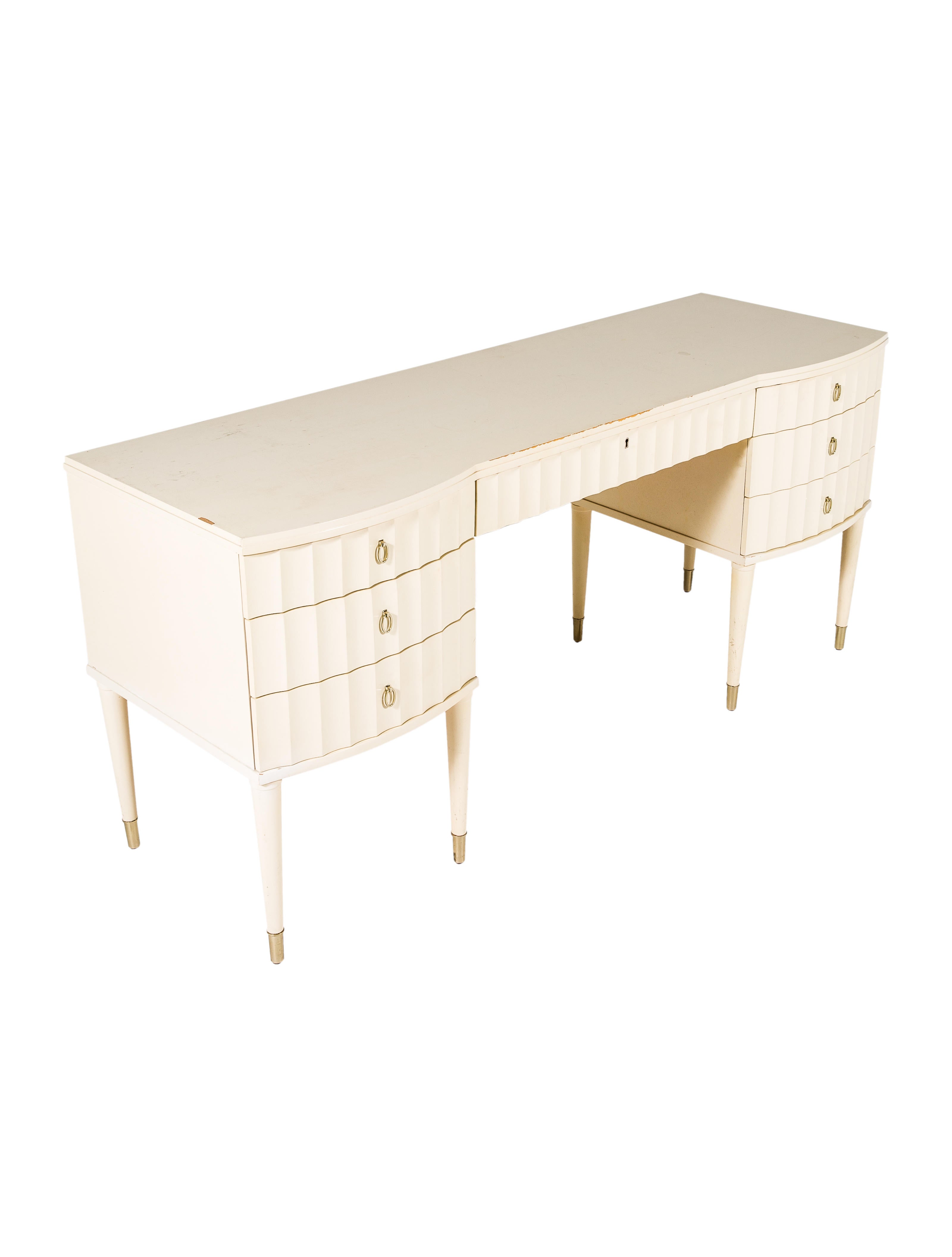 Barbara Barry For Henredon 2 Piece Las Desk And Chair Barbara Barry For Henredon 2 Piece Las Desk And Chair