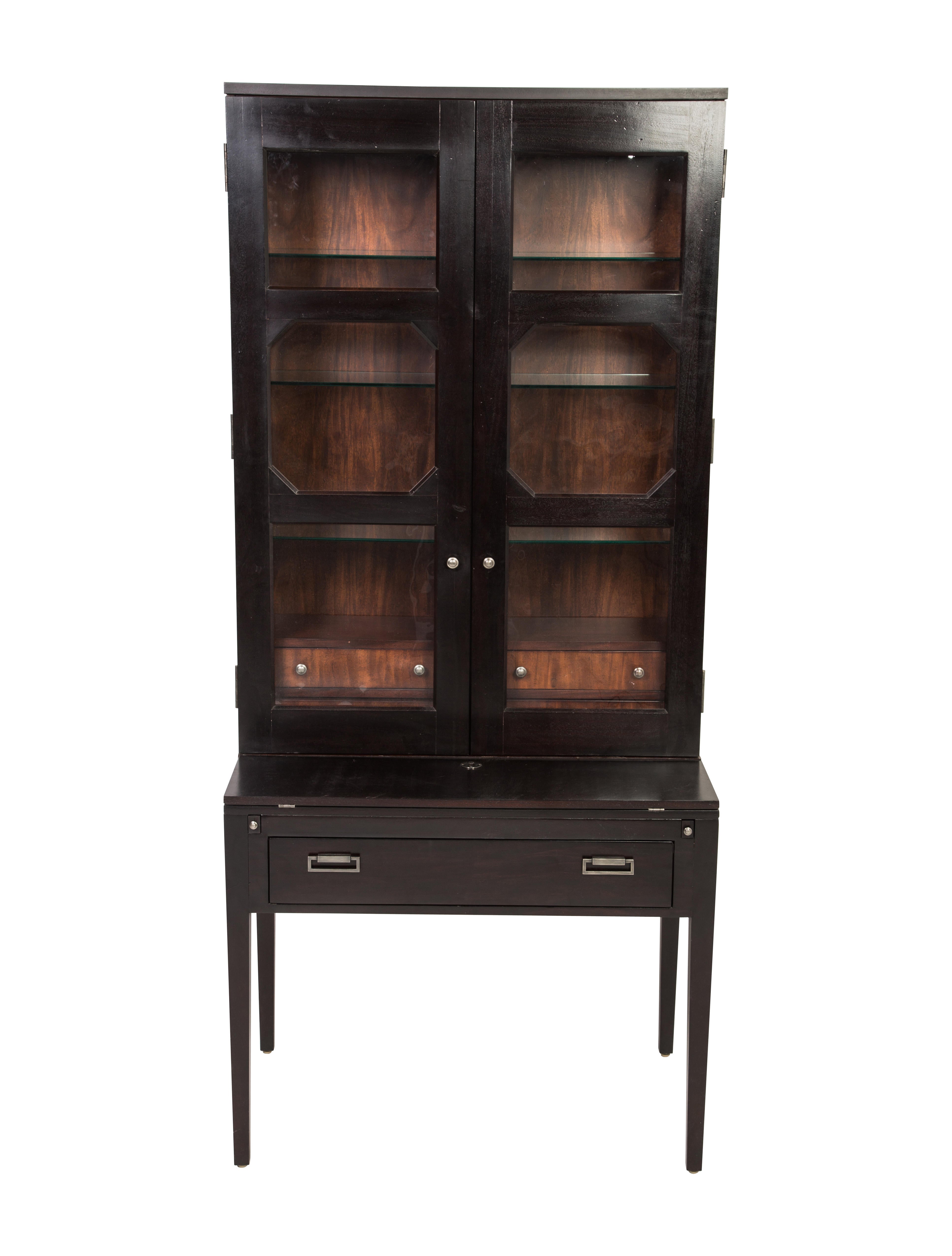 Hickory Chair Thomas O Brien Collection Writing Desk And Cabinet Hickory Chair Thomas O Brien Collection Writing Desk And Cabinet