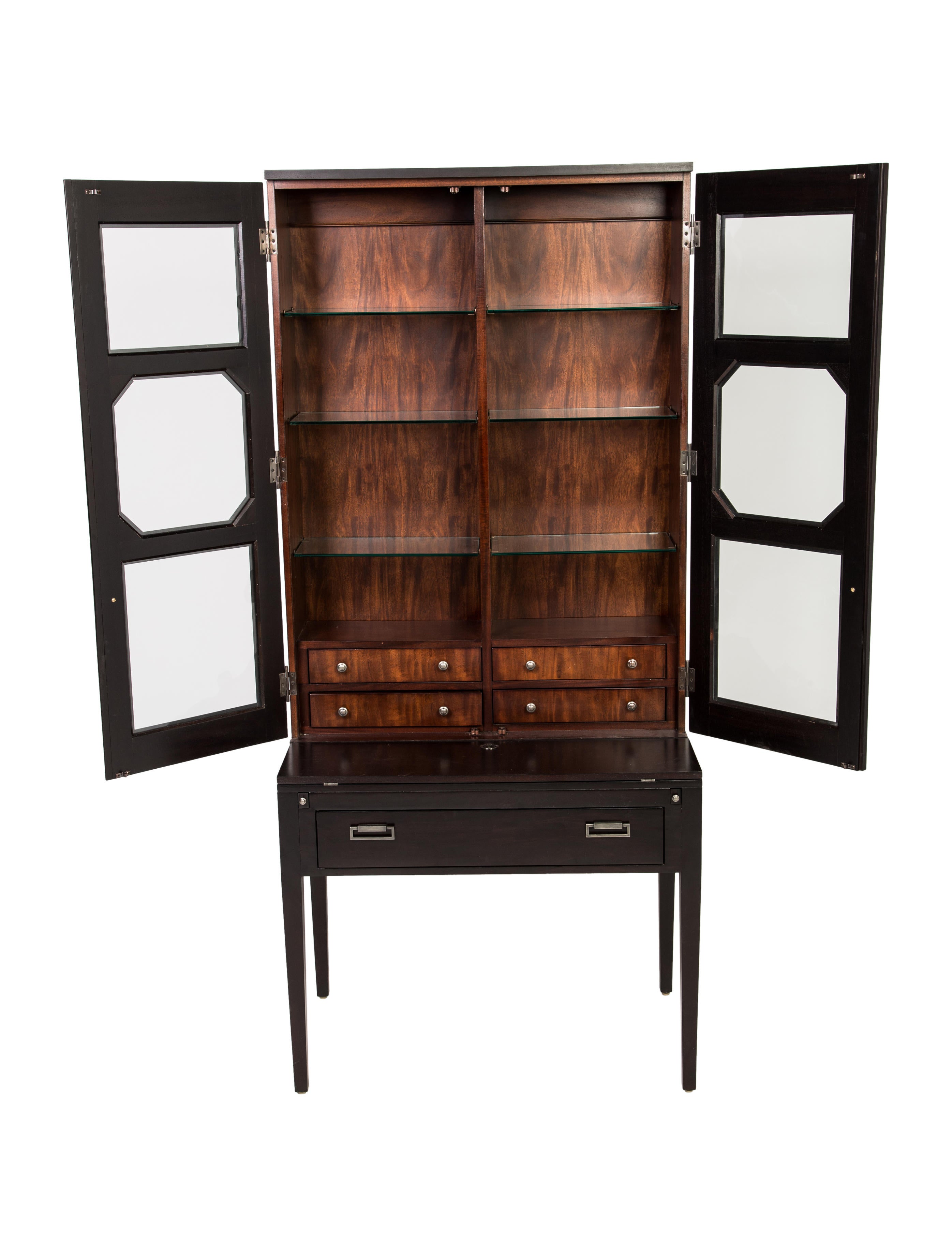 Hickory Chair Thomas O Brien Collection Writing Desk And Cabinet Hickory Chair Thomas O Brien Collection Writing Desk And Cabinet