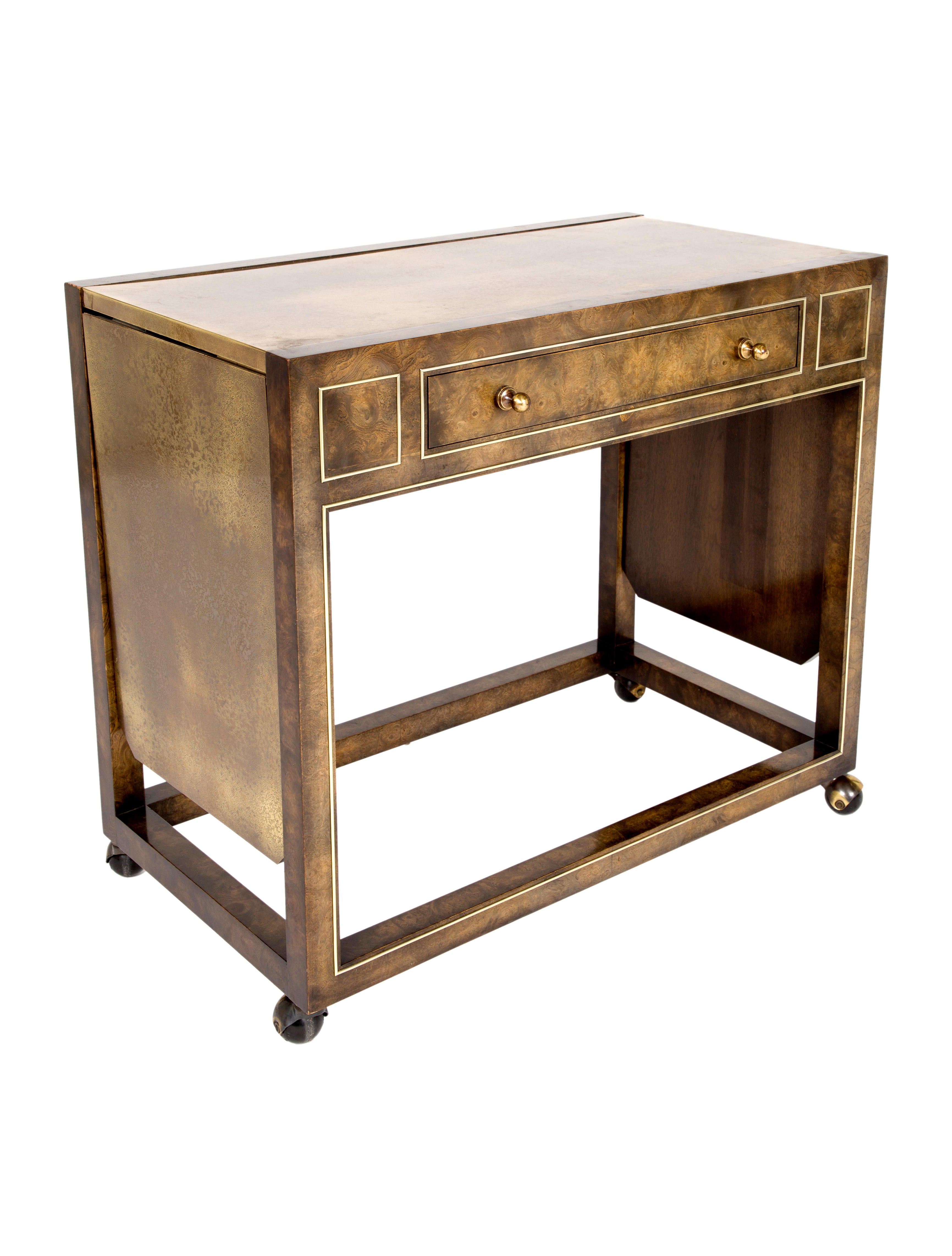 Furniture Mastercraft Furniture Co. Desk Brown Decorative Accents