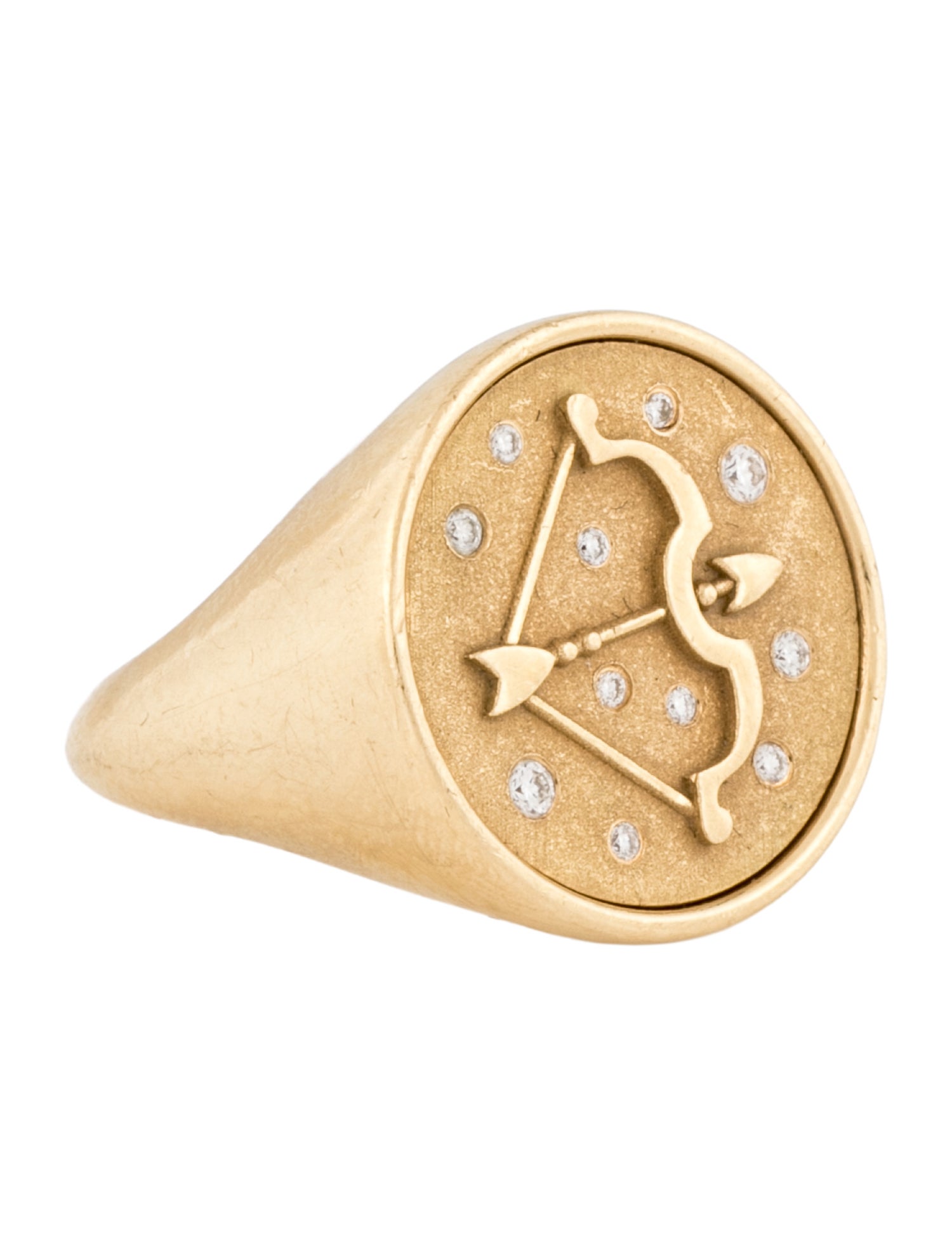 Future Fortune 18K Diamond Zodiac Ring