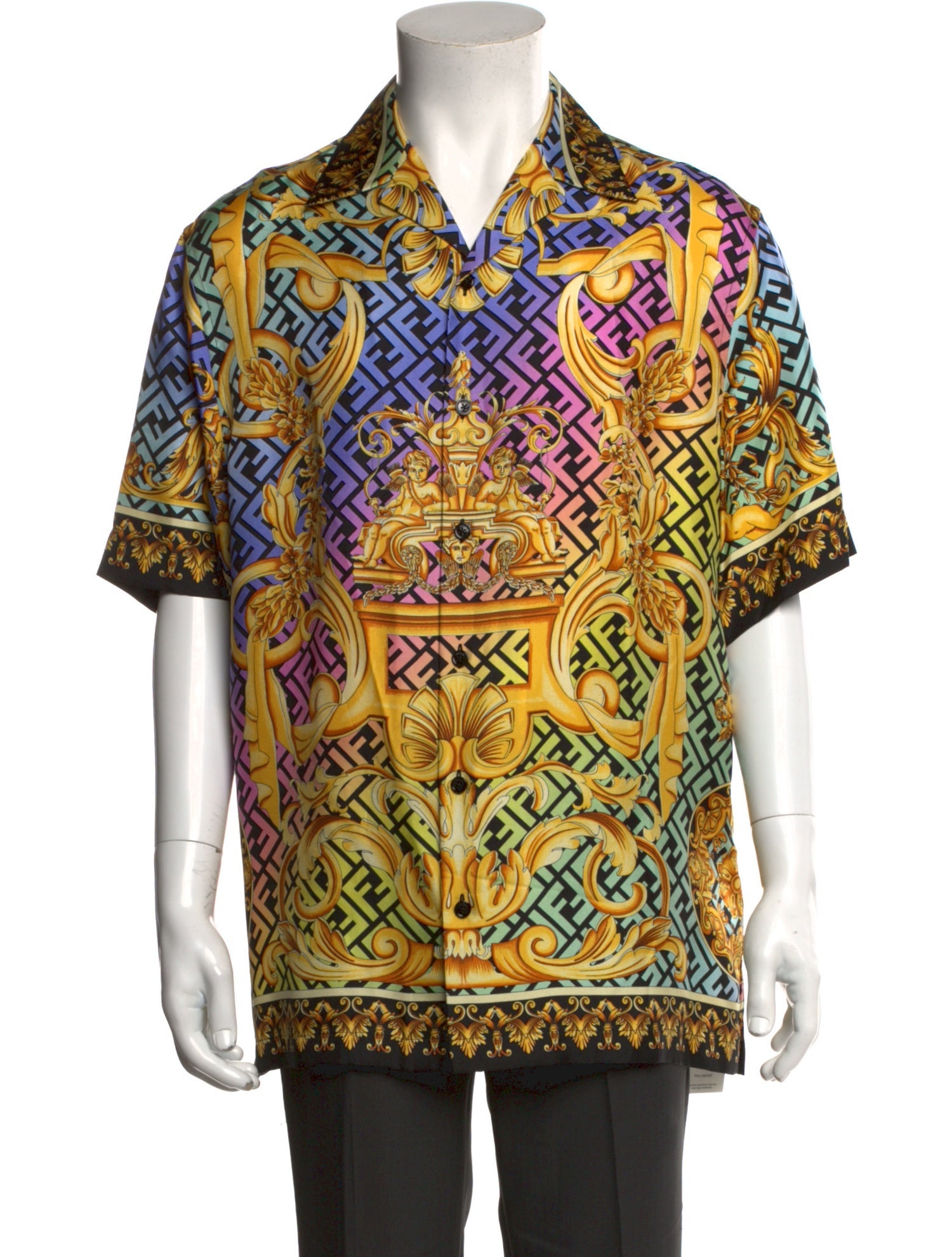 Fendace 2022 Zucca FF Logo Shirt