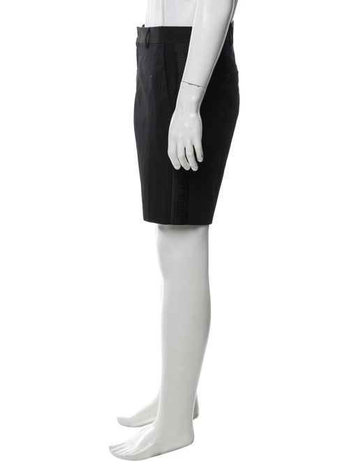 Fendace Monogram Pattern Flat Front Shorts