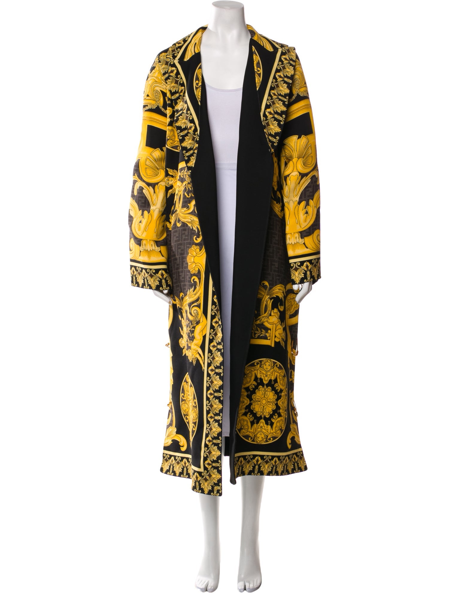 Fendace Printed Coat