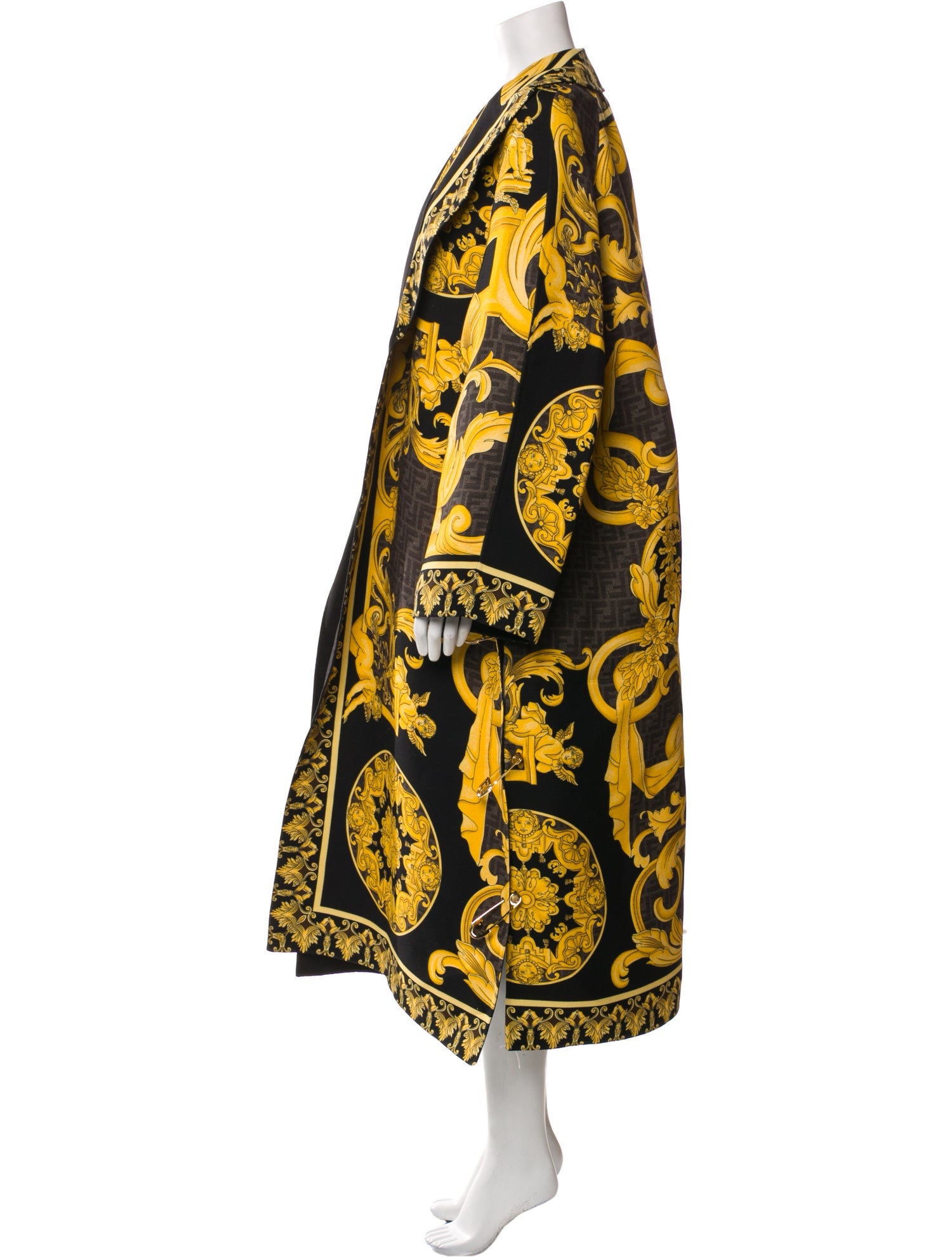 Fendace Printed Coat