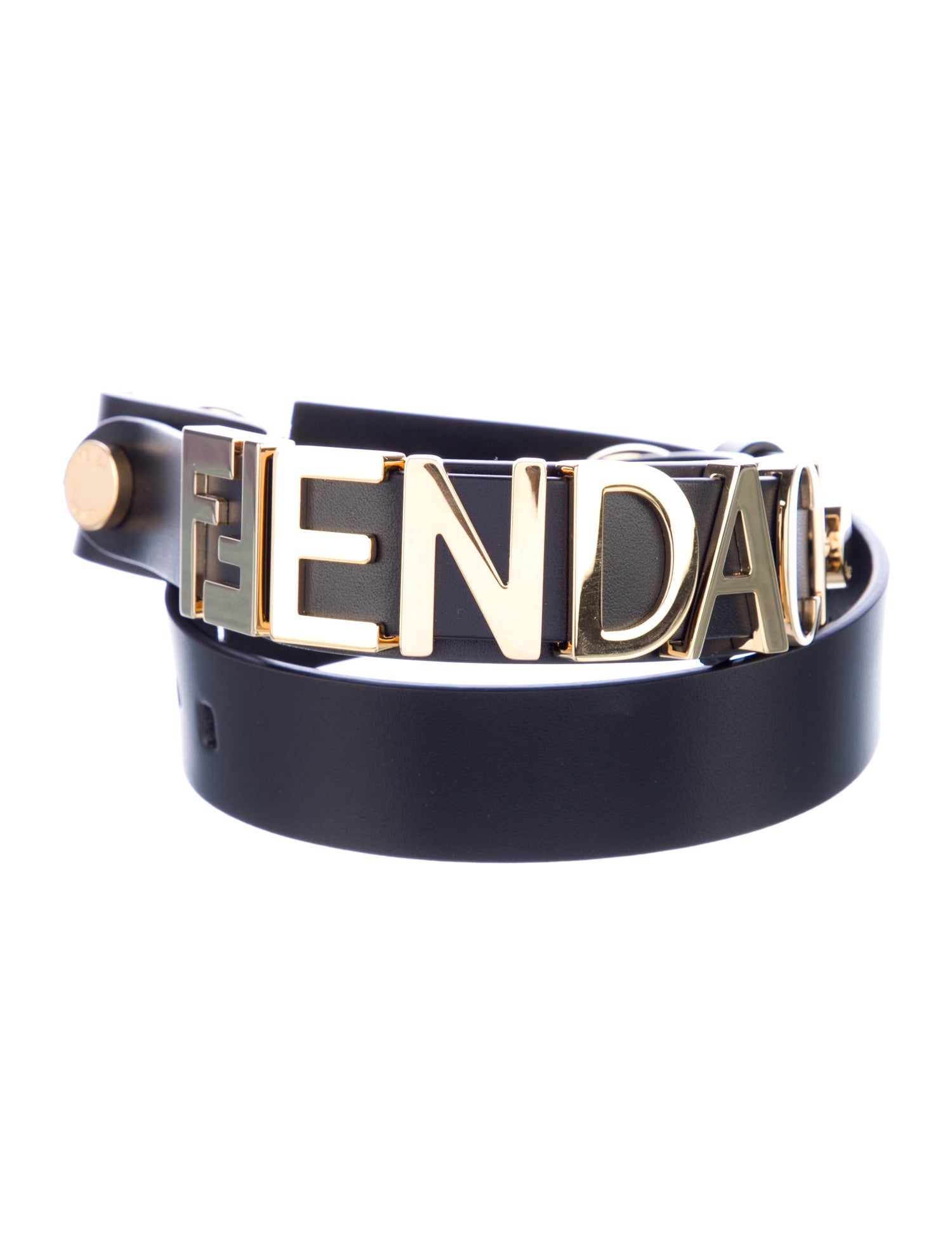 Fendace Leather Waist Belt