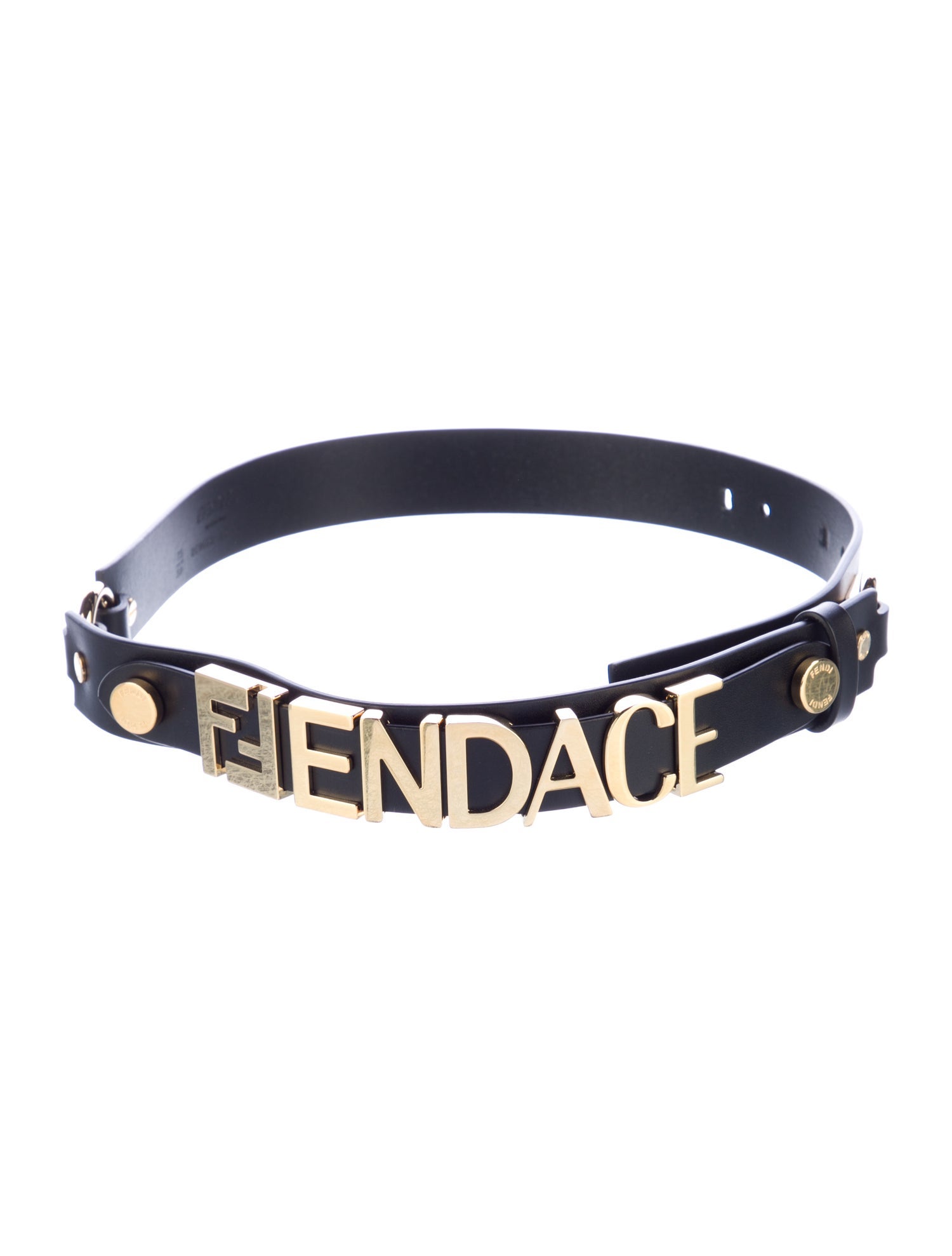 Fendace Leather Waist Belt