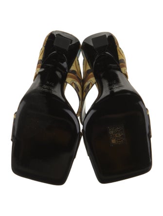 Fendace Zucca FF Logo Sandals