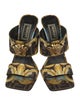 Fendace Zucca FF Logo Silk Slides
