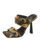 Fendace Medusa Insignia Silk Slides