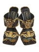 Fendace Medusa Insignia Silk Slides