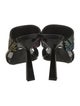 Fendace Medusa Insignia Suede Slides