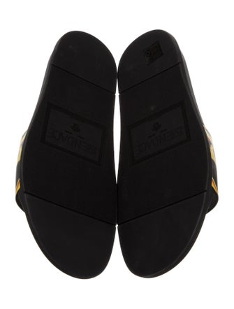 Fendace Zucca FF Logo Rubber Slides