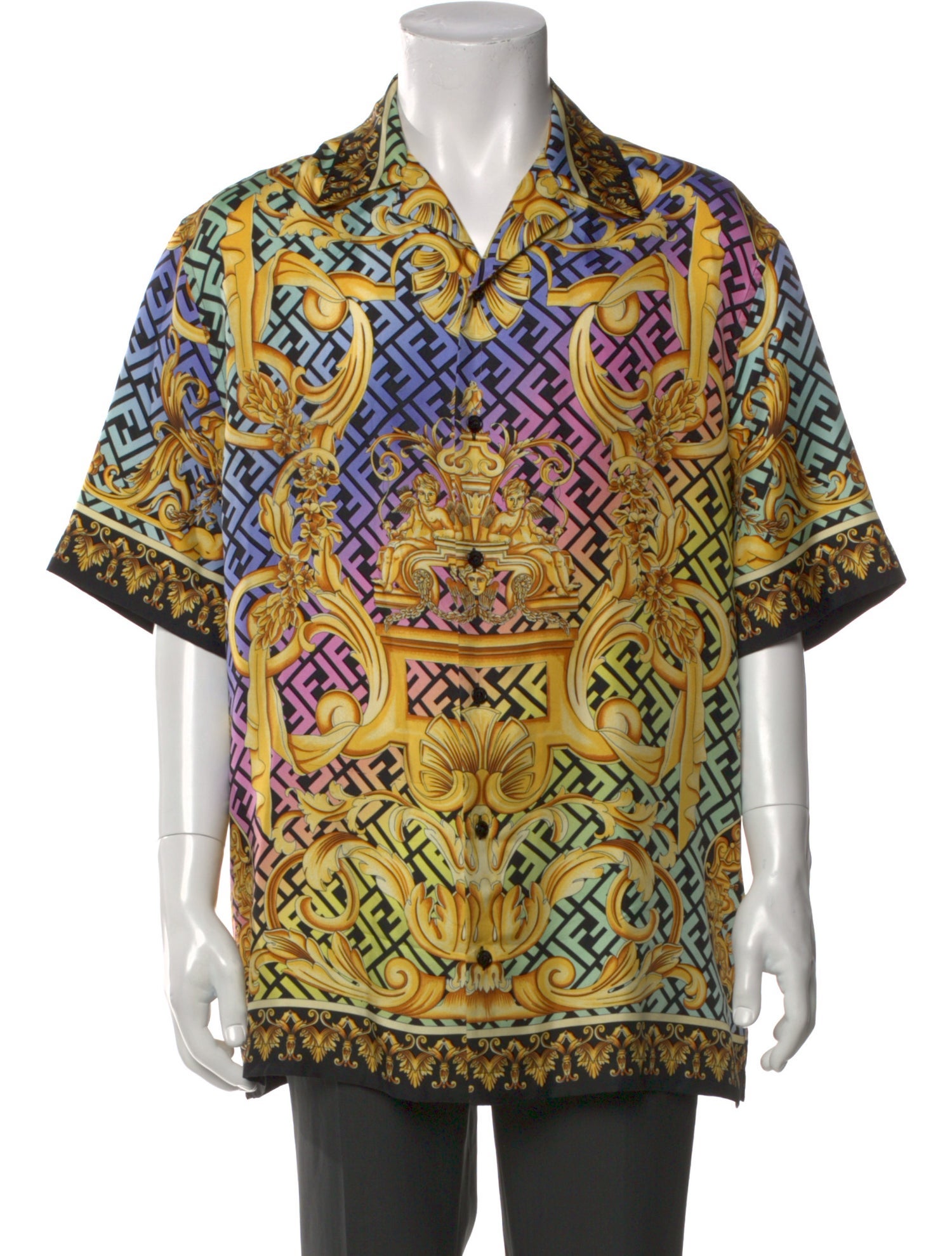 Fendace 2022 Zucca FF Logo Shirt