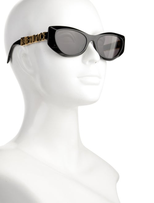 Fendace Shield Tinted Sunglasses