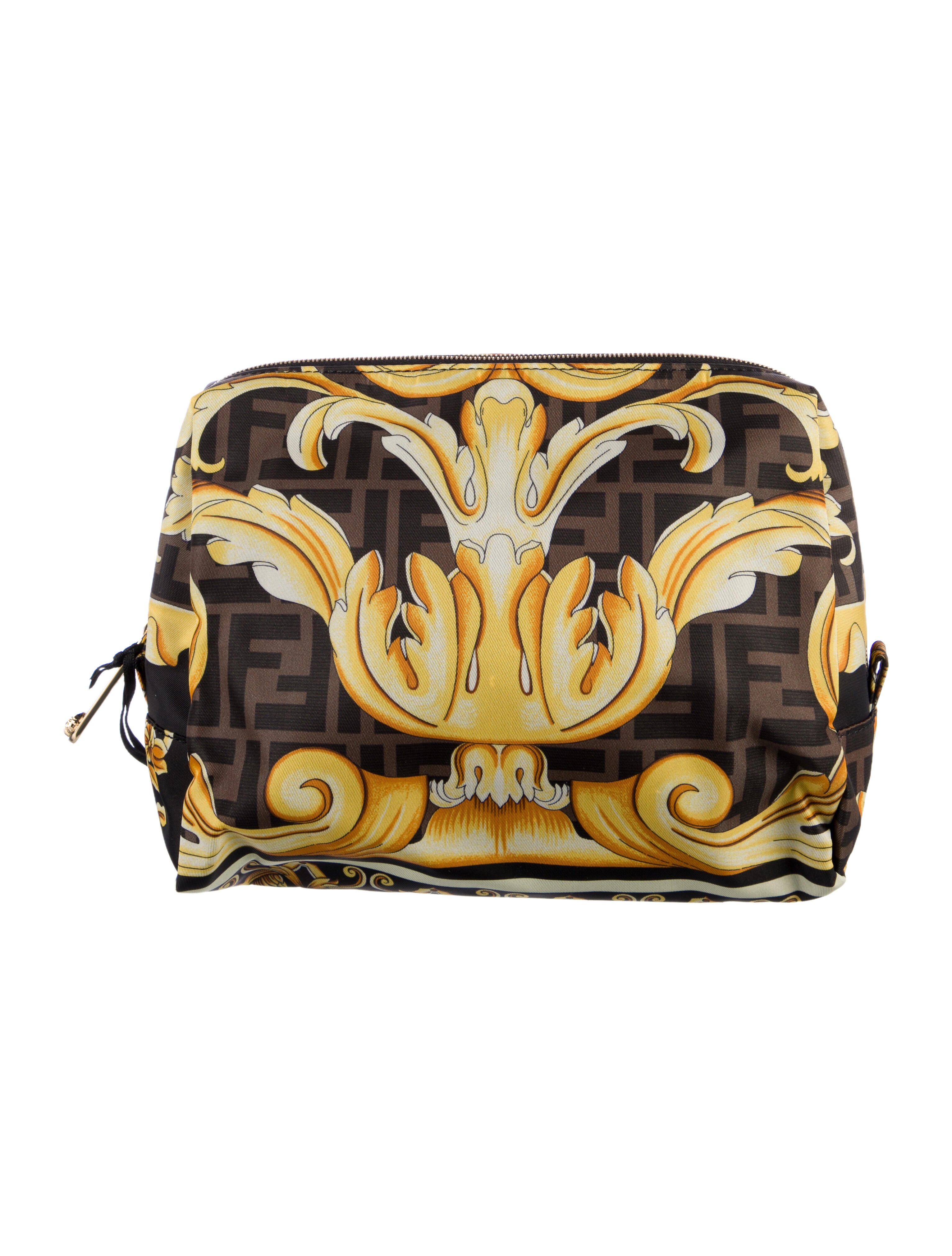 Fendace Zucca FF Baroque Cosmetic Case