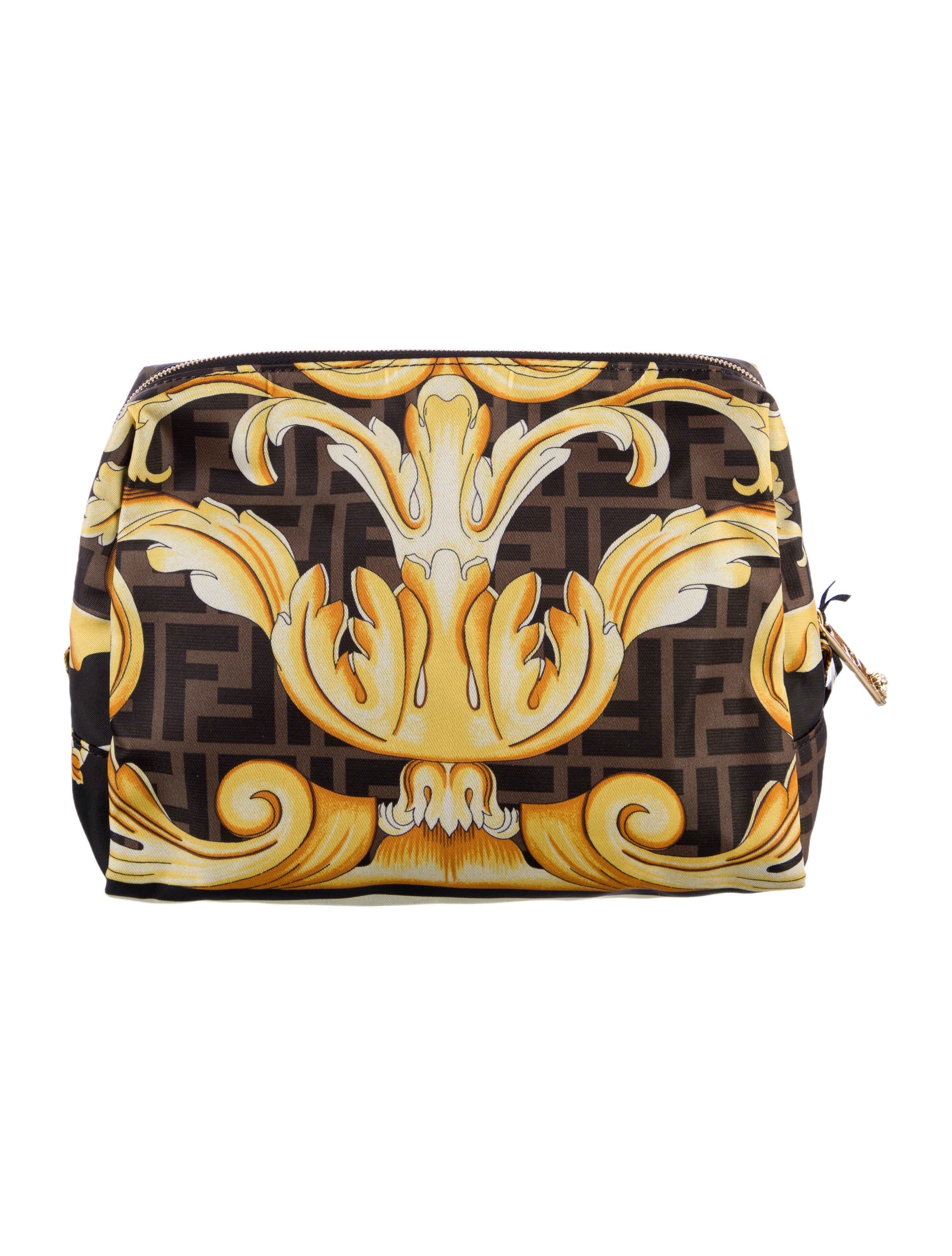 Fendace Zucca FF Baroque Cosmetic Case