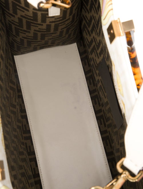 Fendace Leather Medium Sunshine Shopper Tote