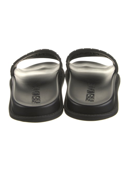 Fendace Zucca FF Logo Rubber Slides