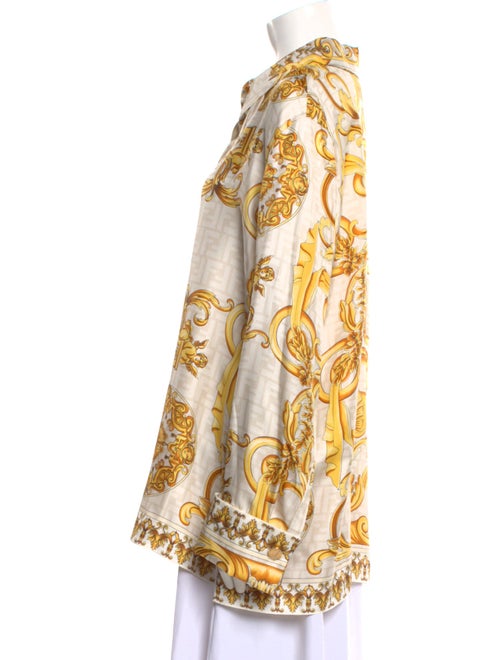 Fendace Silk Printed Tunic