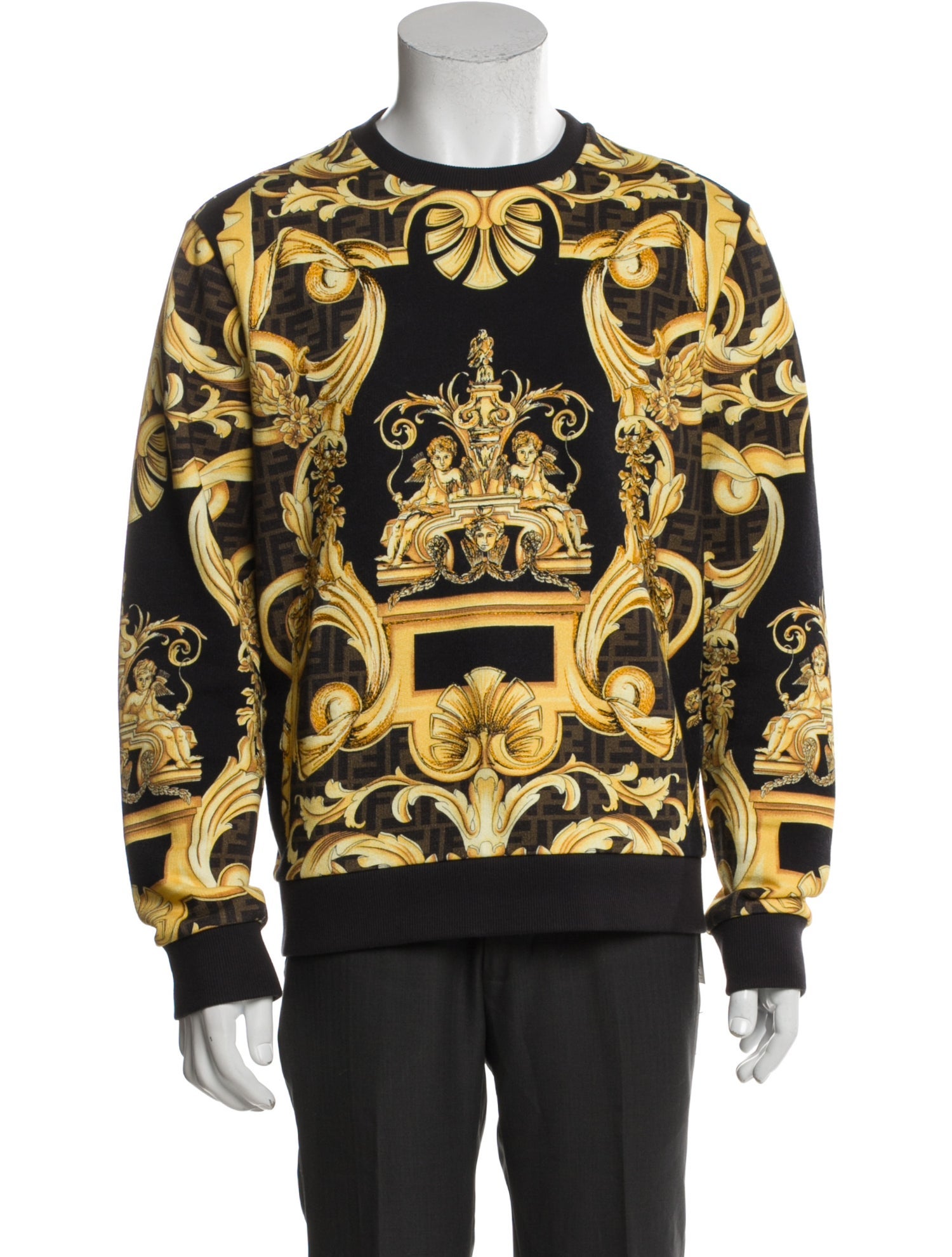 Fendace 2022 Zucca FF Logo Sweatshirt