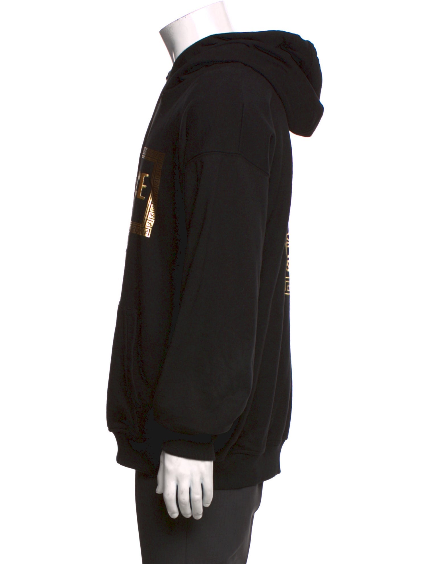 Fendace Graphic Print Crew Neck Hoodie