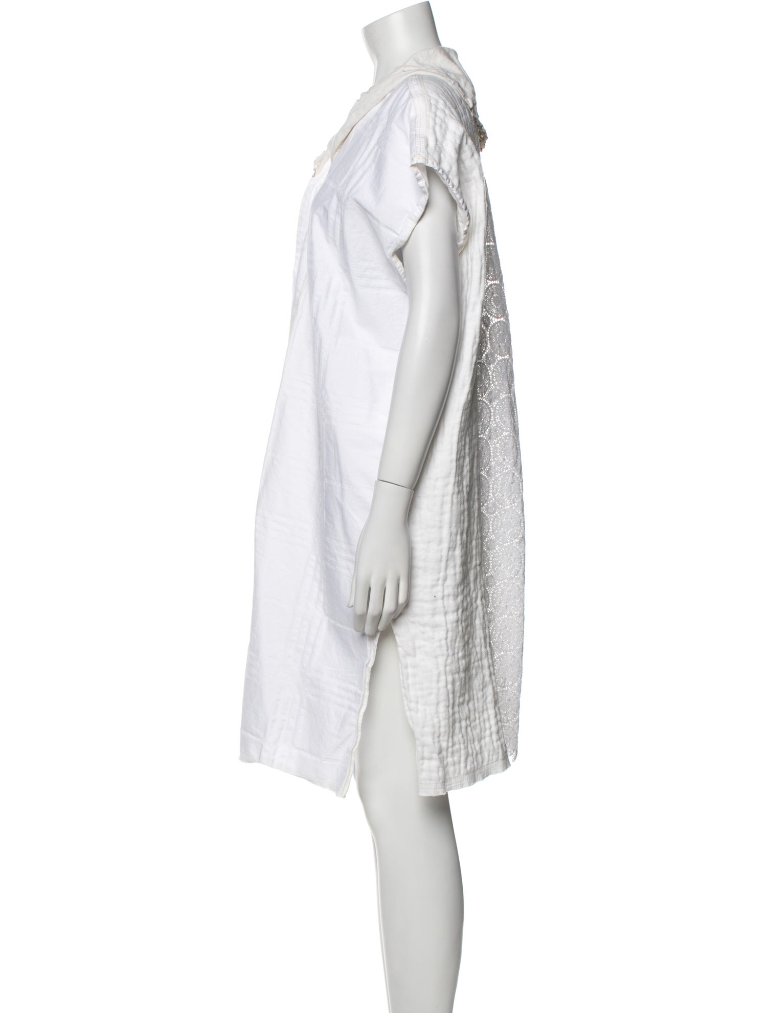 Thank you Have a Good day Mock Neck Knee-Length Dress