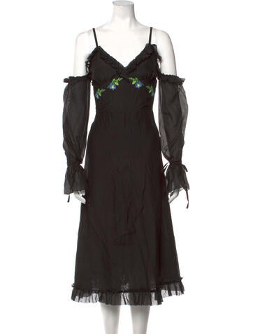 Flow the Label Dresses V-Neck Long Dress Us6, Fr38 | M