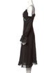 FLOW the Label V-Neck Long Dress