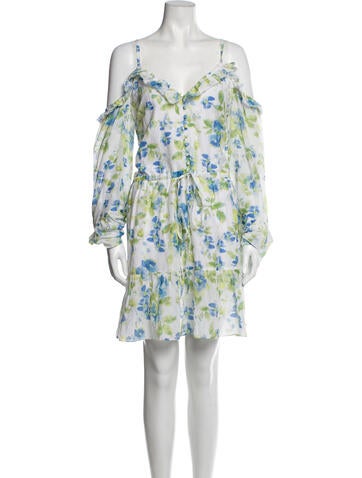 Flow the Label Dresses Floral Print Knee-Length Dress Us4, Fr36 | S