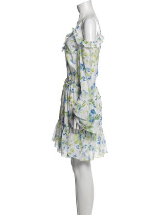 FLOW the Label Floral Print Knee-Length Dress